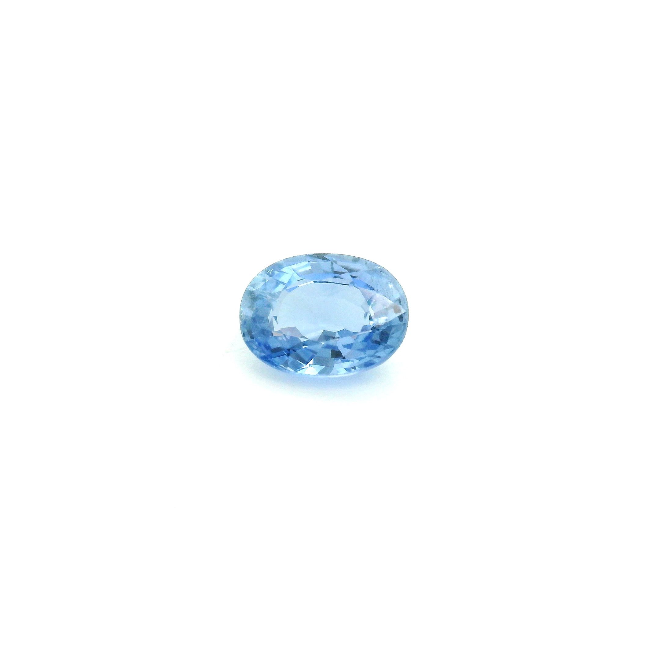 1.24 ct Oval Blue Natural Sapphire