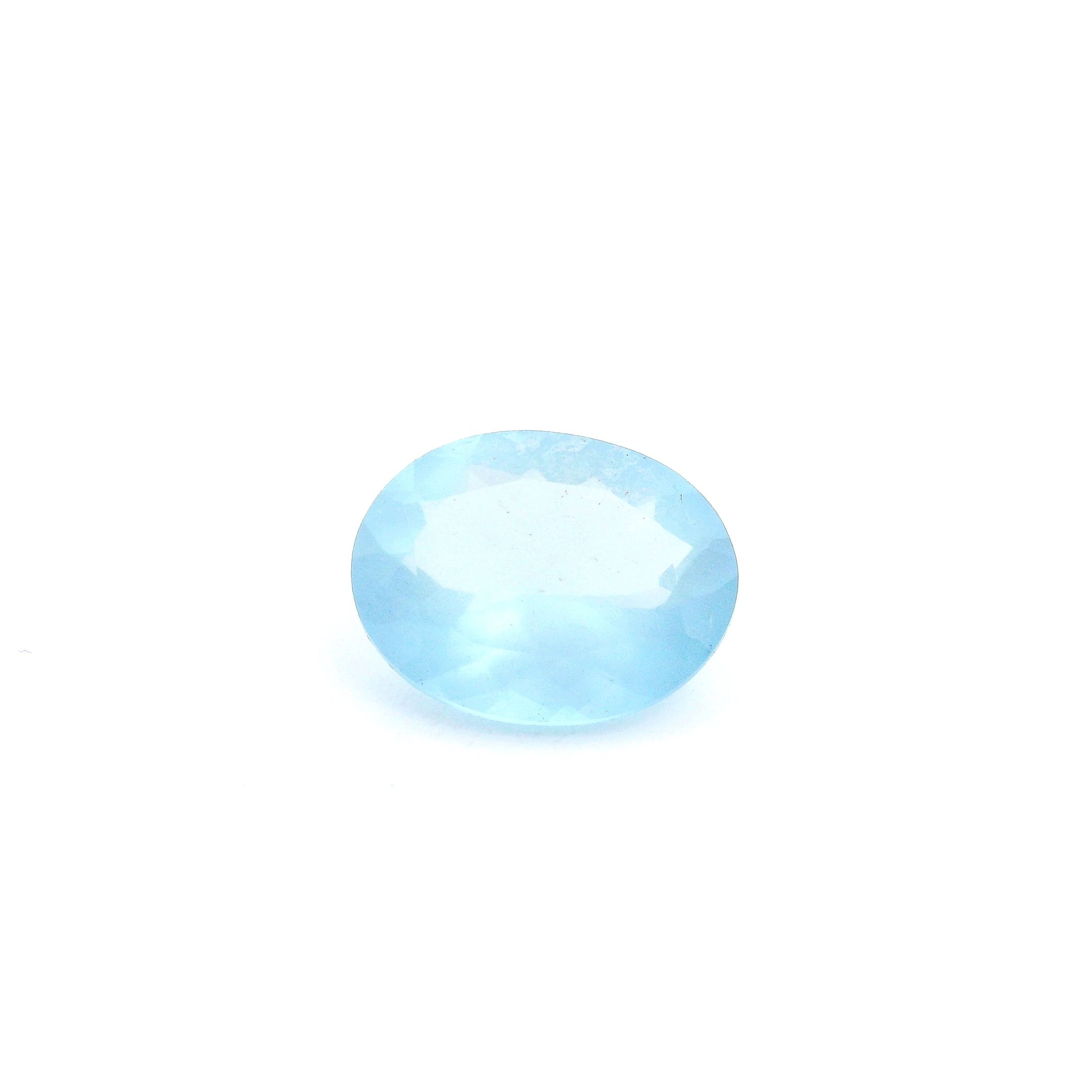 2.79 ct Oval Blue Natural Aquamarine