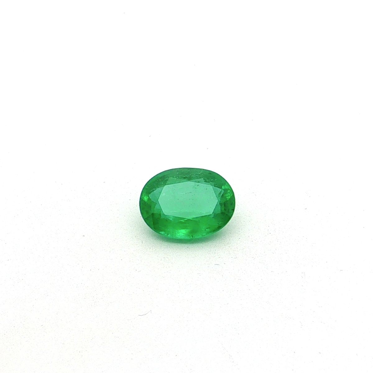 6.41 ct Oval Green Natural Emerald