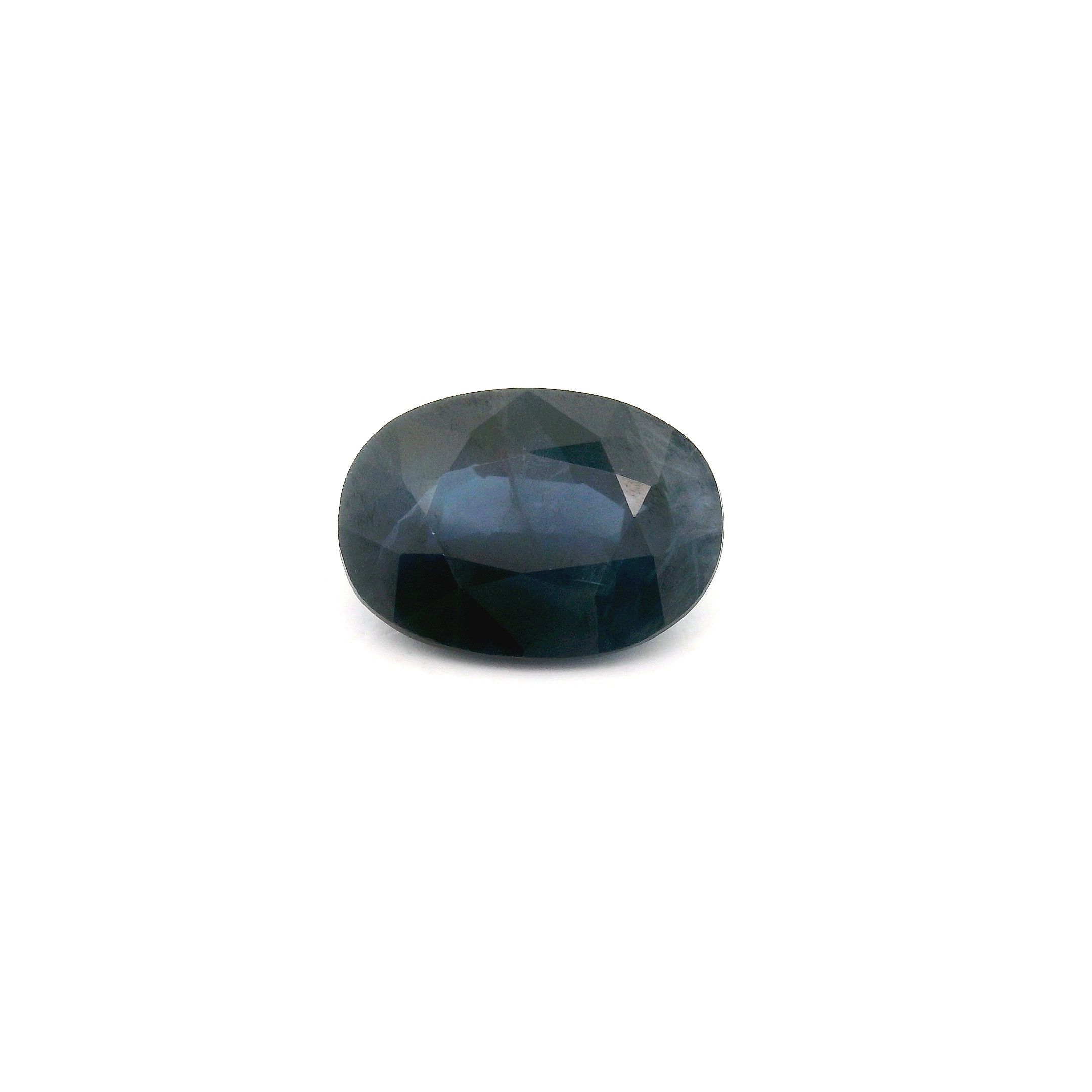 2.09 ct Oval Blue Natural Sapphire