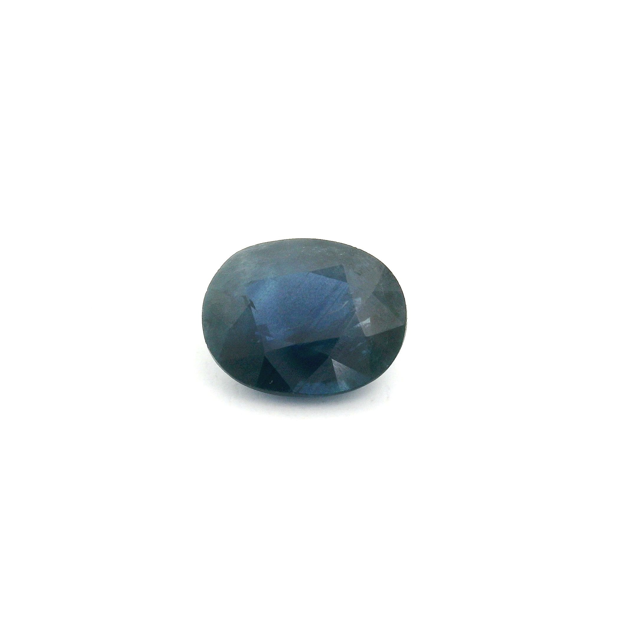 2.02 ct Oval Blue Natural Sapphire