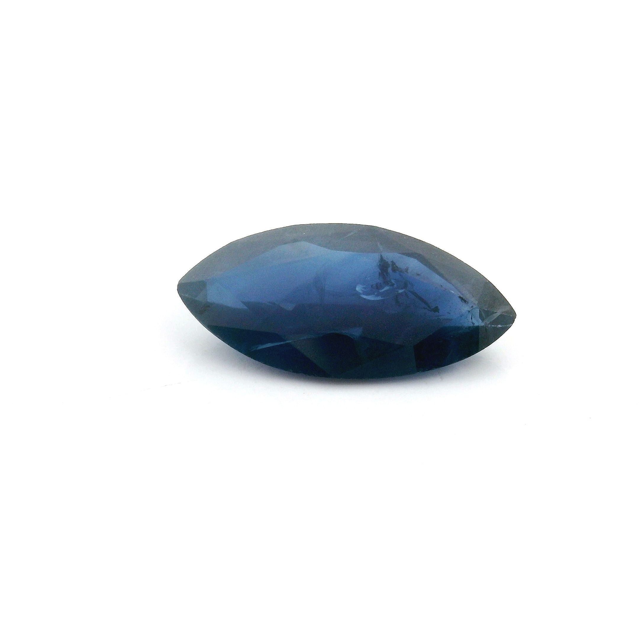 2.57 ct Marquise Blue Natural Sapphire
