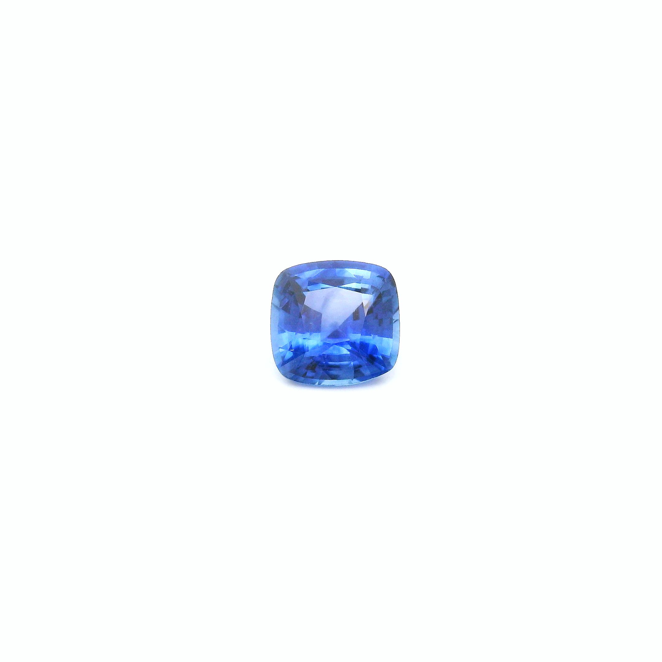 0.57 ct Cushion Blue Natural Sapphire