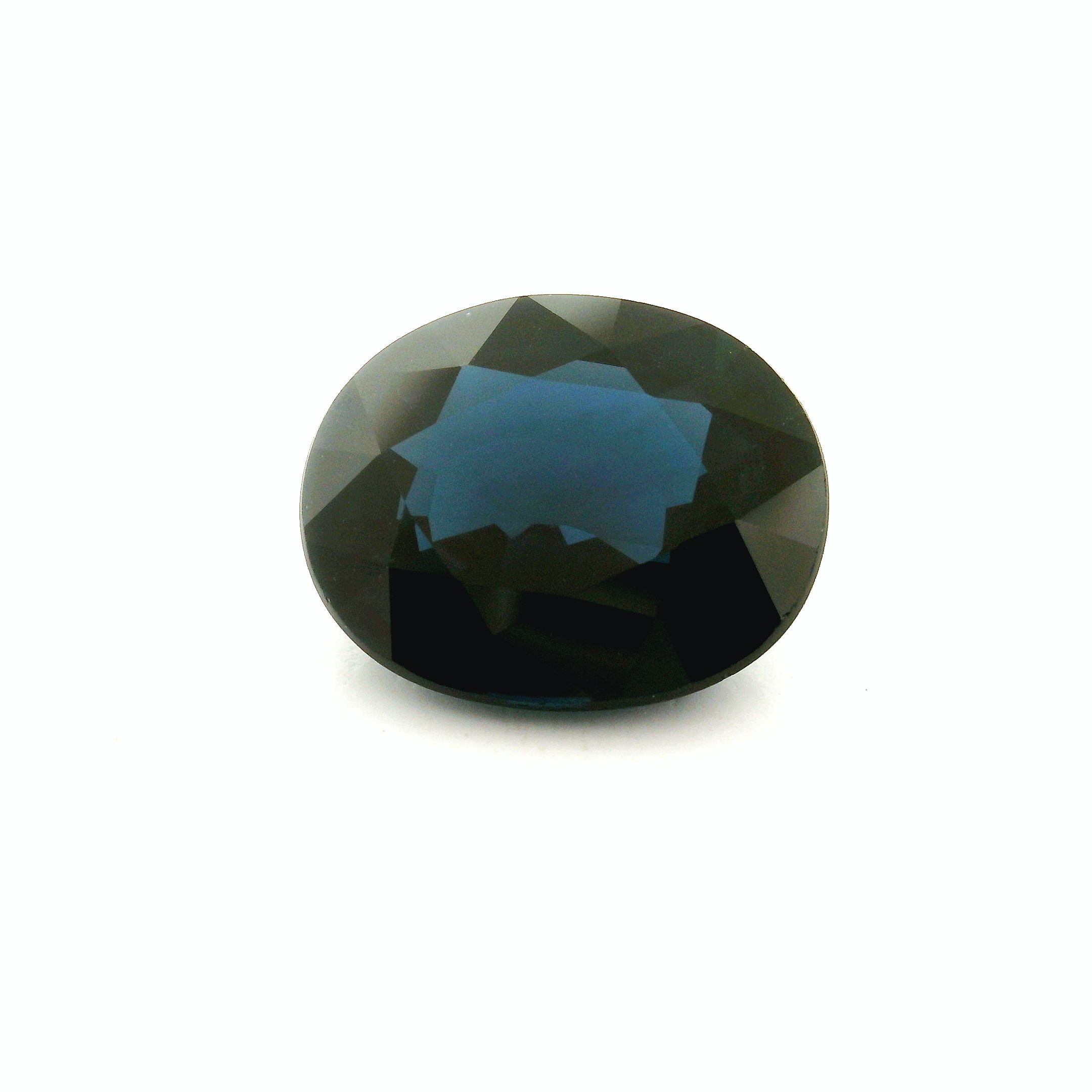 5.61 ct Oval Blue Natural Sapphire