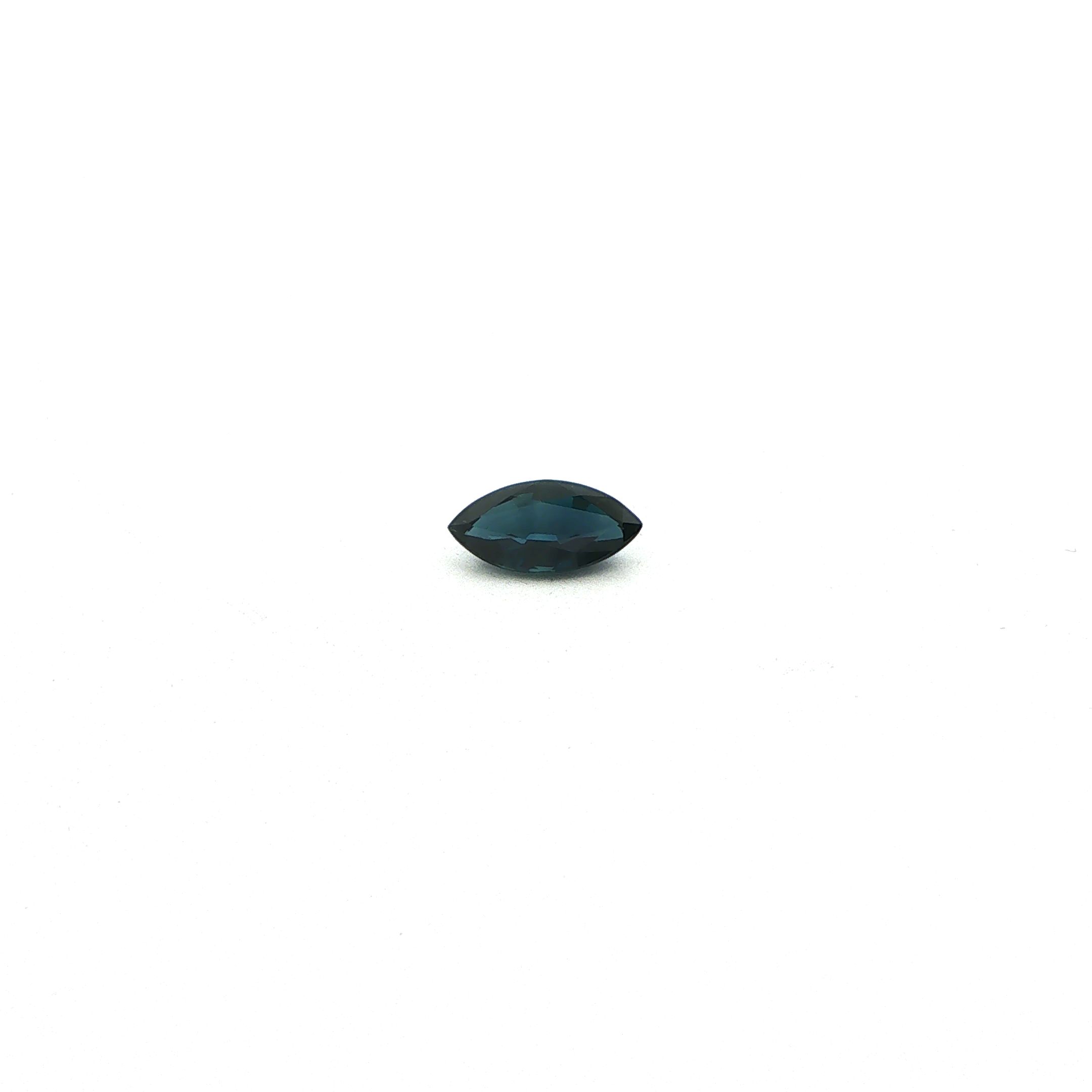 0.98 ct Marquise Blue Natural Sapphire