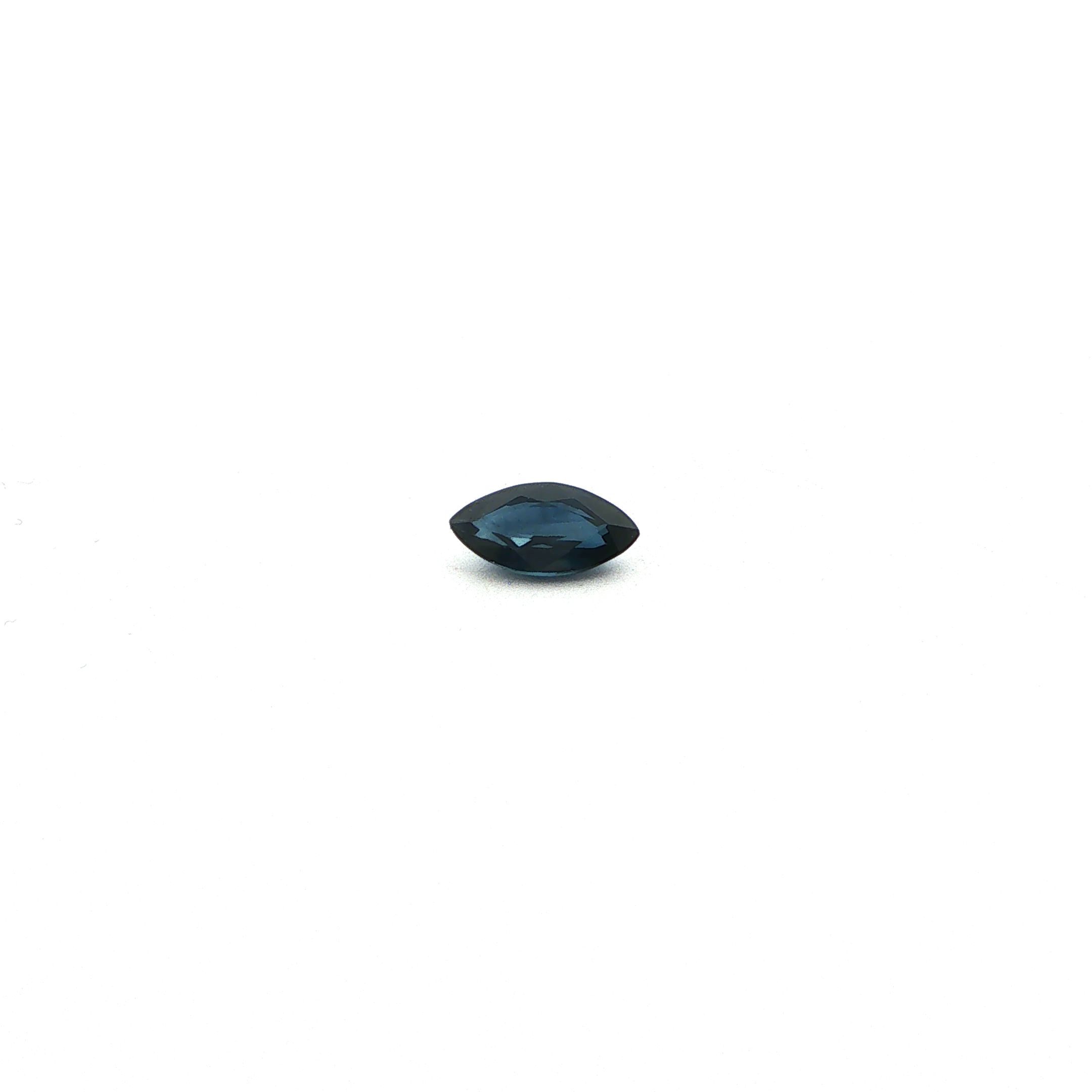 1.00 ct Marquise Blue Natural Sapphire