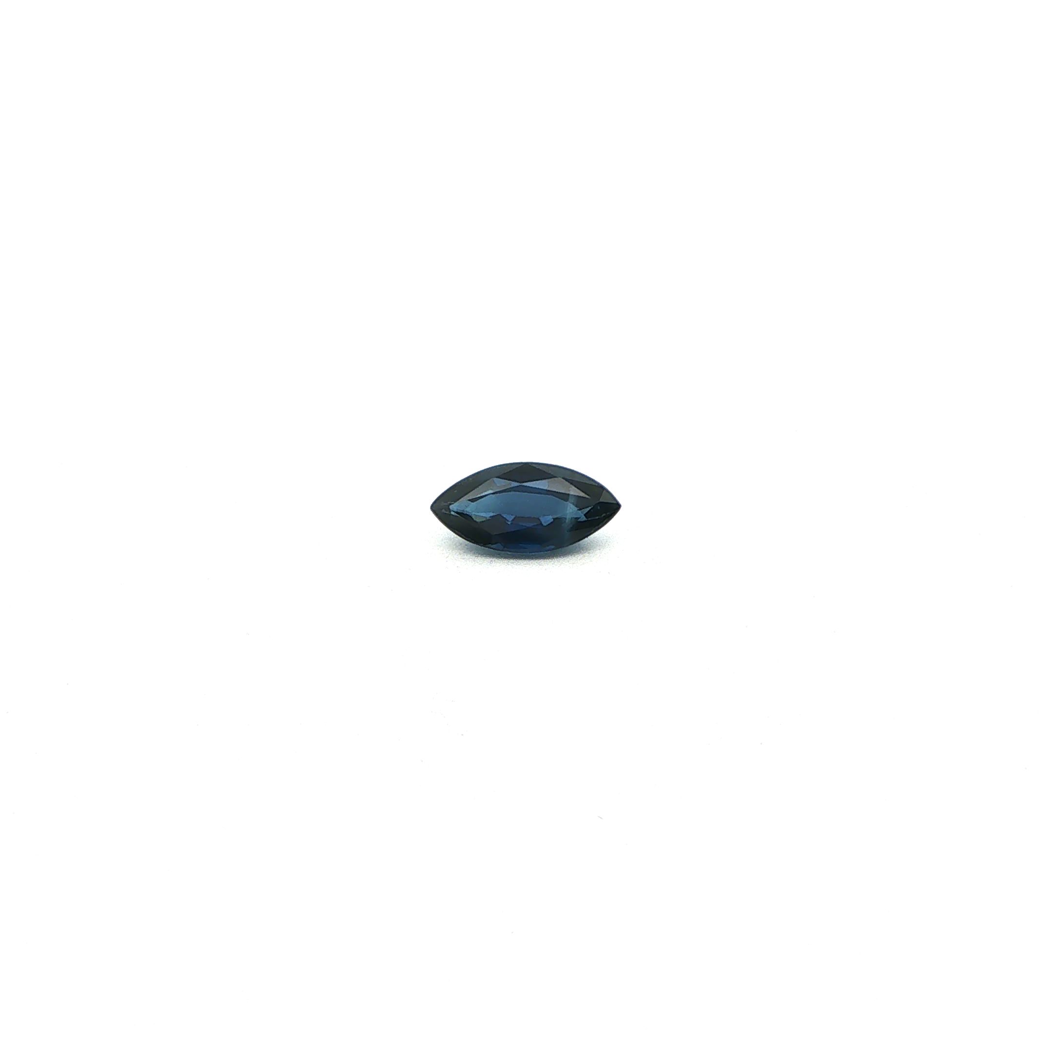 1.04 ct Marquise Blue Natural Sapphire