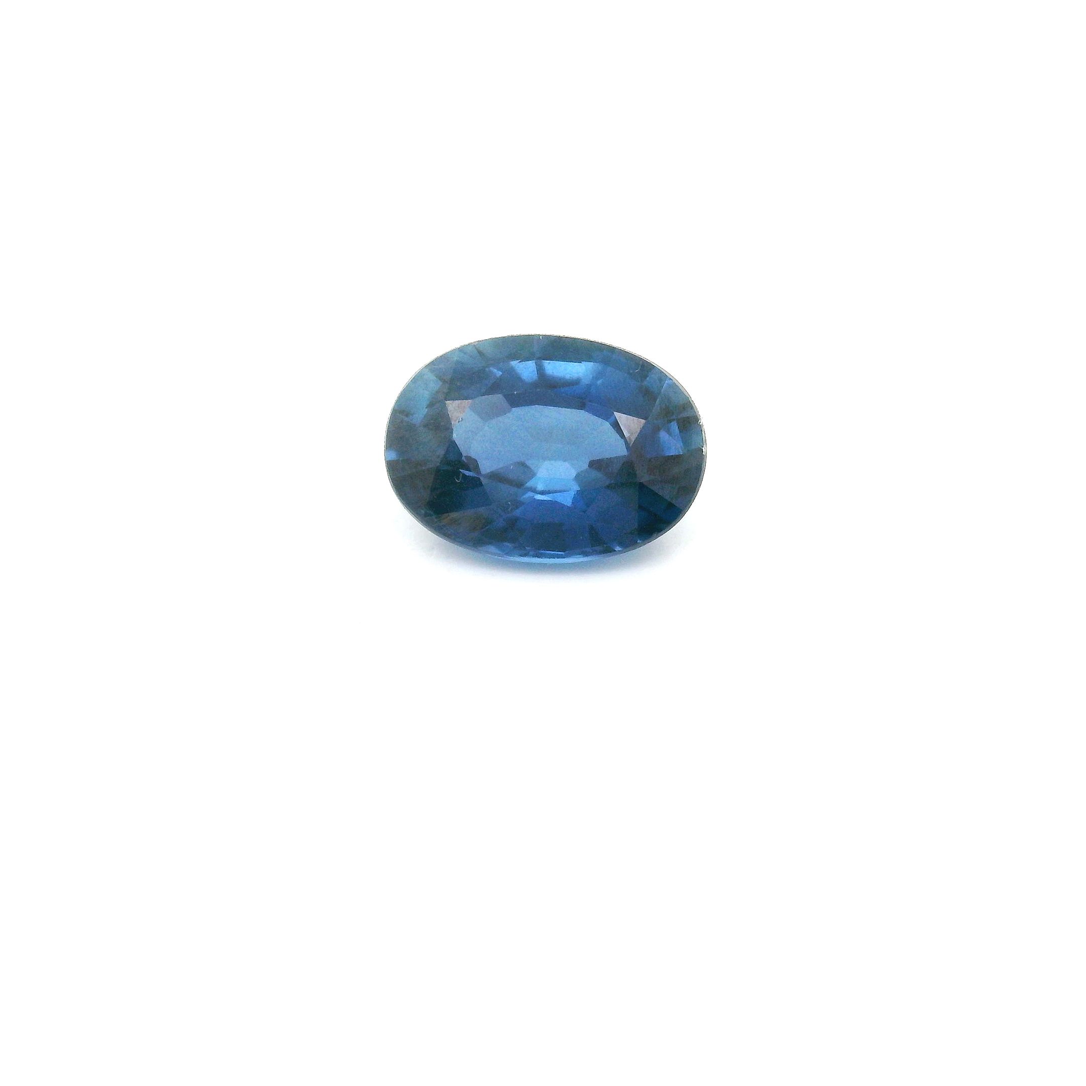 1.07 ct Oval Blue Natural Sapphire