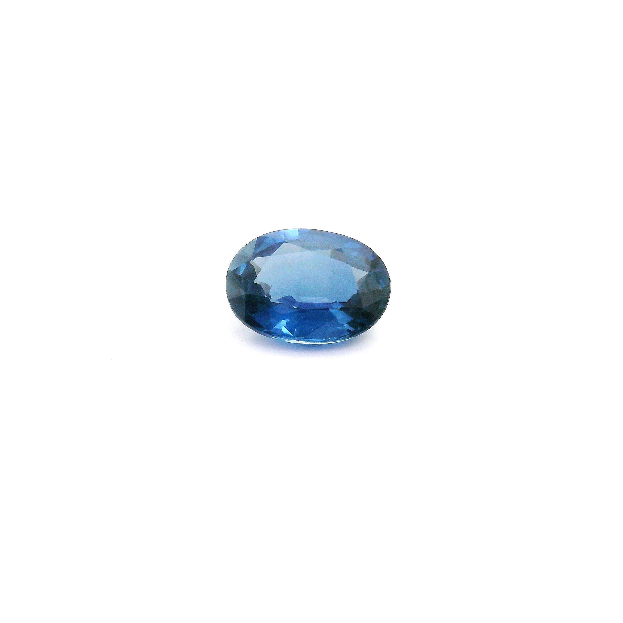 0.96 ct Oval Blue Natural Sapphire