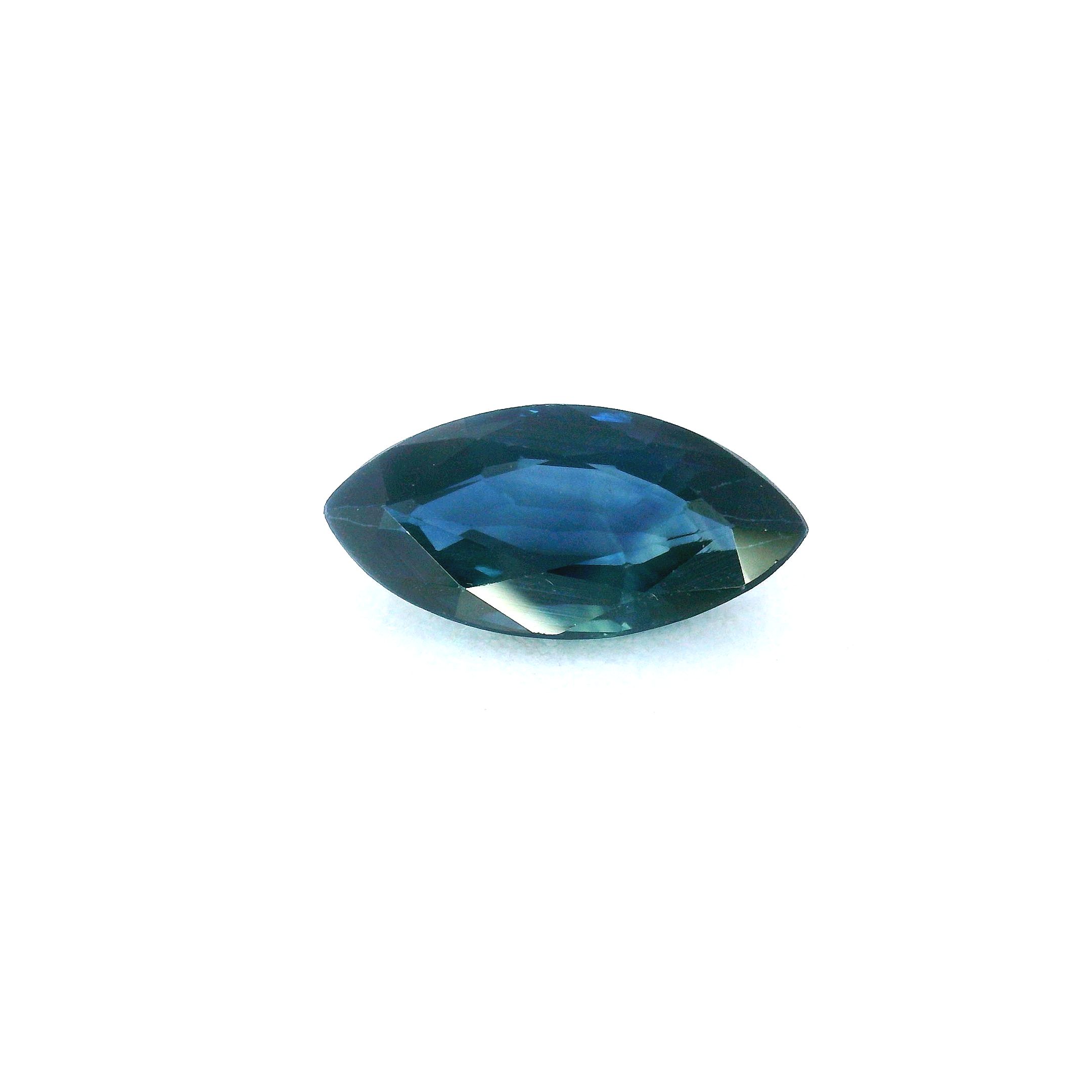 2.27 ct Marquise Blue Natural Sapphire