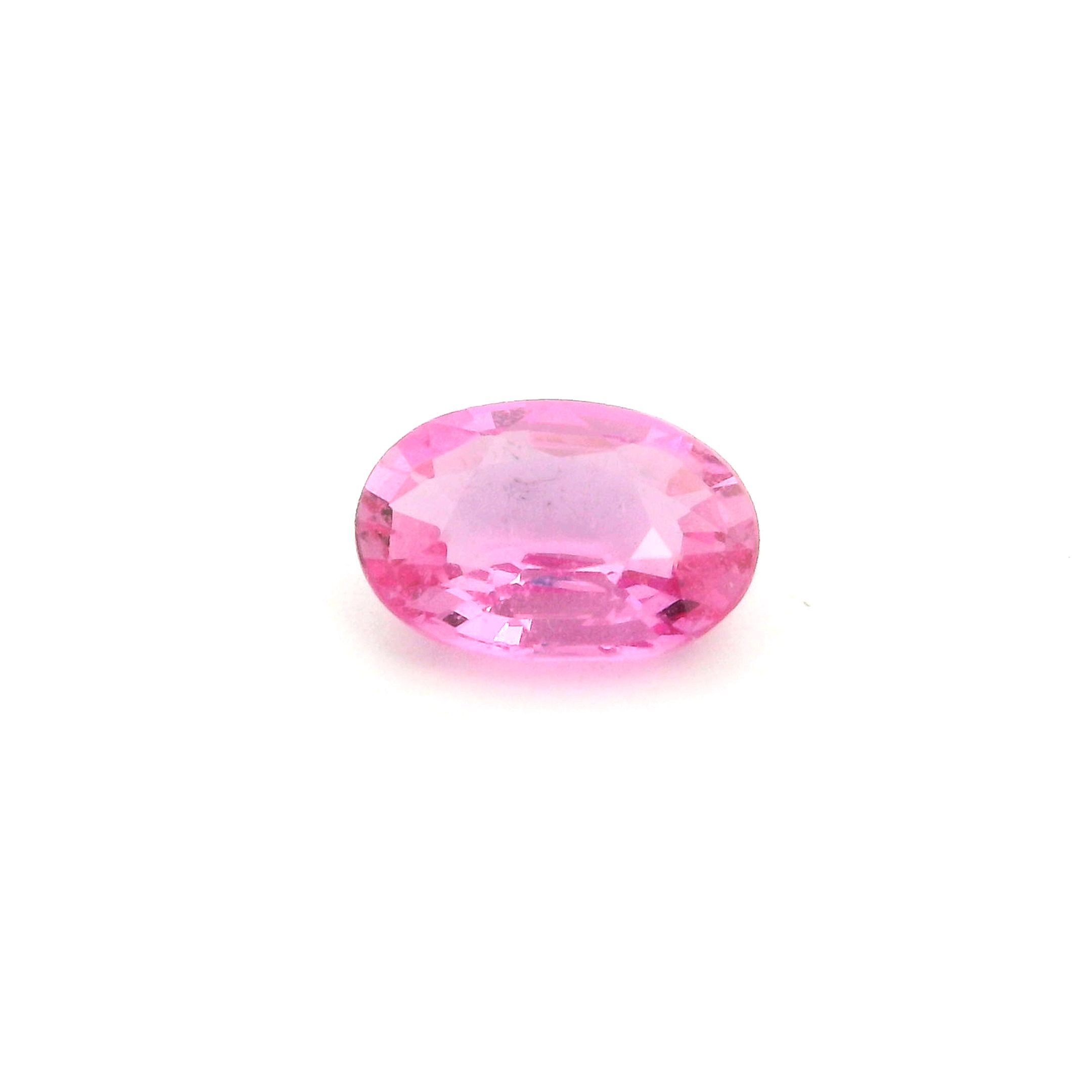 0.86 ct Oval Pink Natural Sapphire