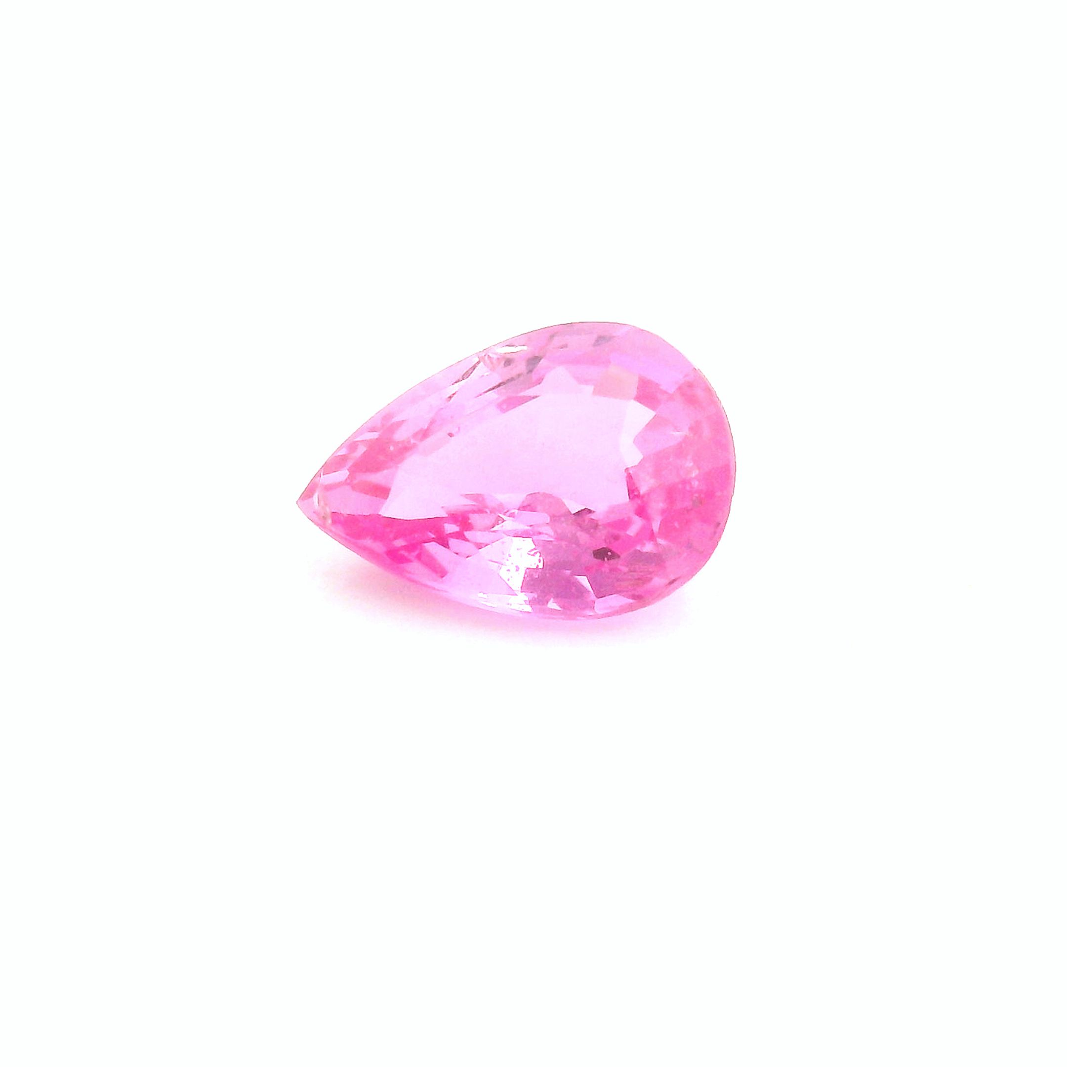 0.70 ct Pear Pink Natural Sapphire