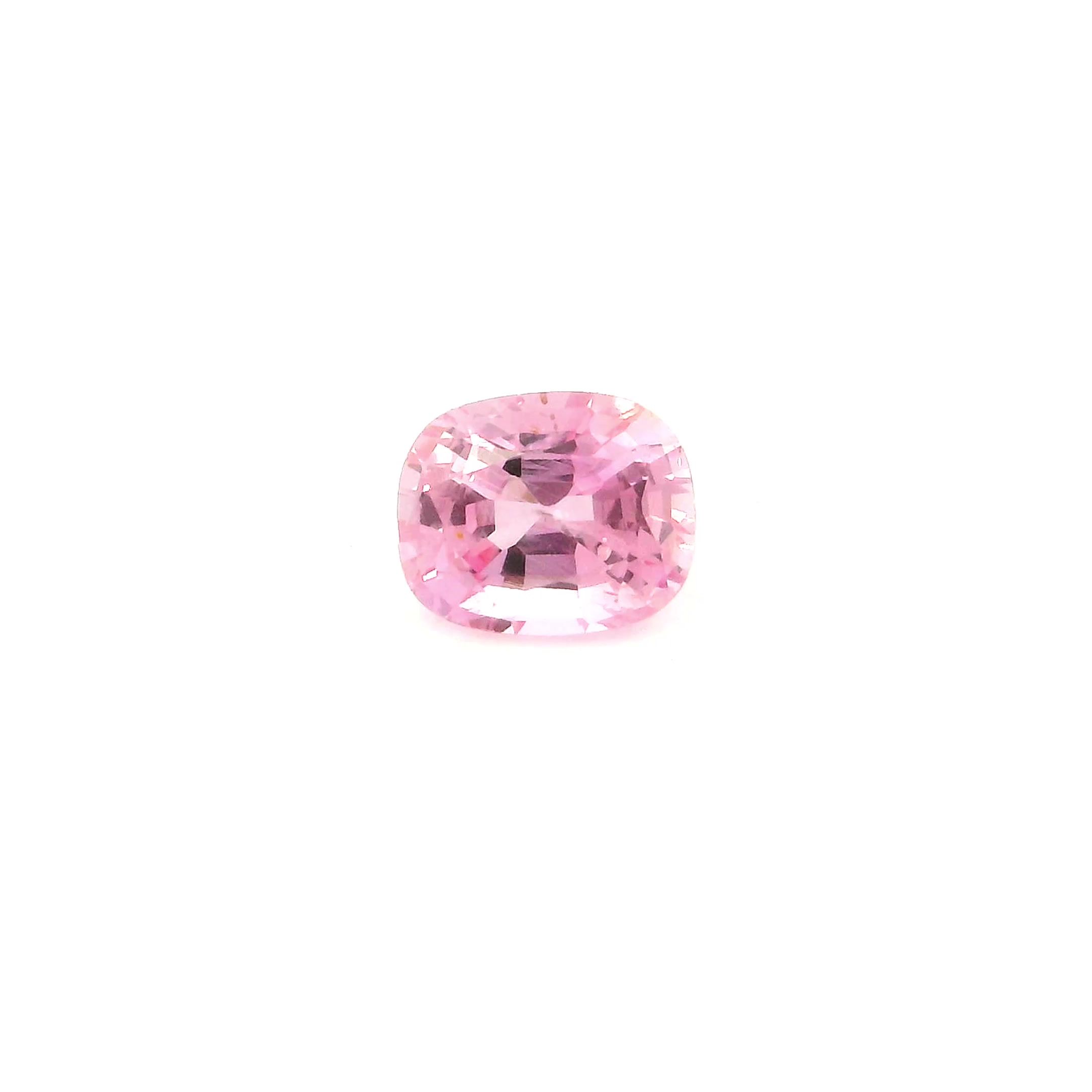 0.58 ct Cushion Pink Natural Sapphire