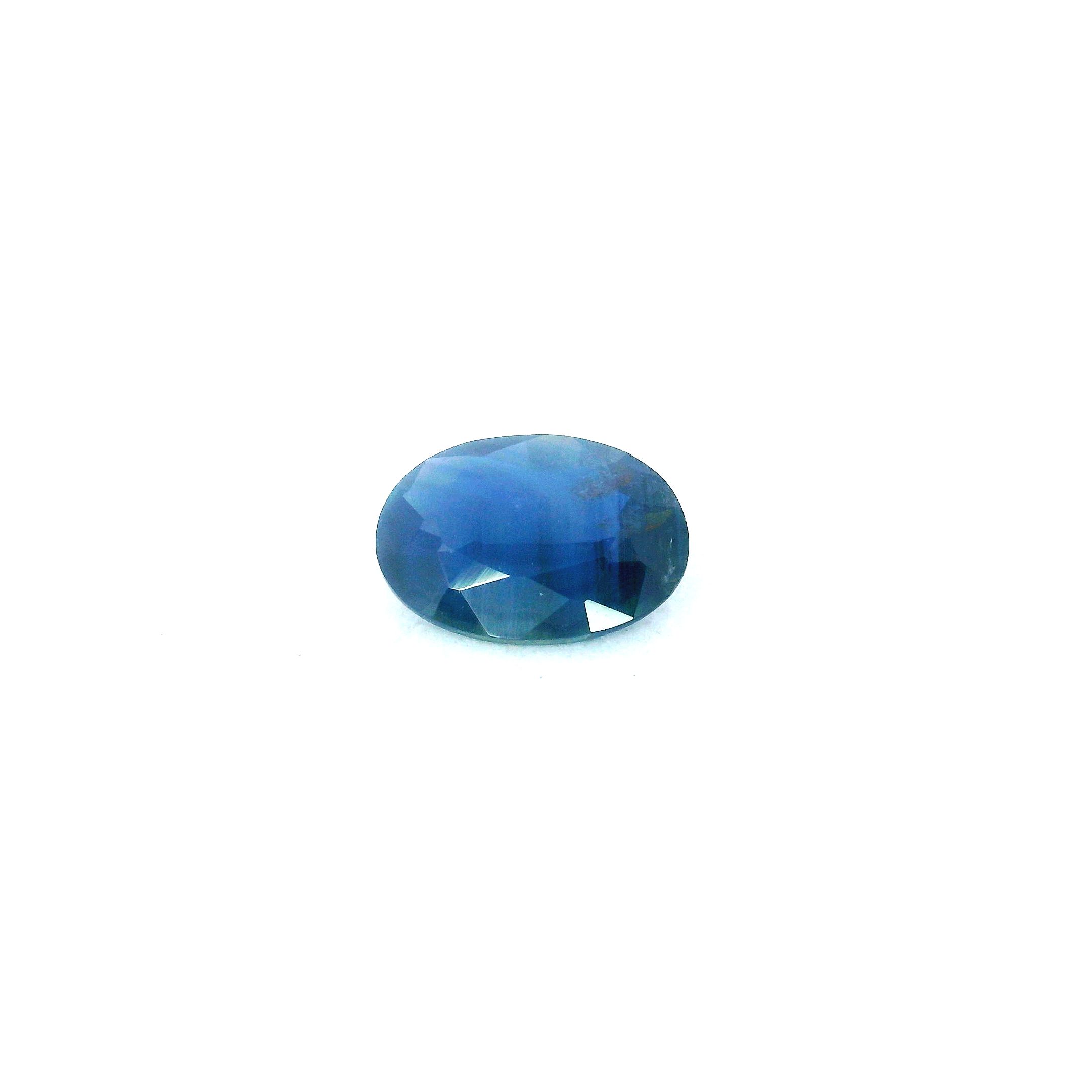 0.88 ct Oval Blue Natural Sapphire