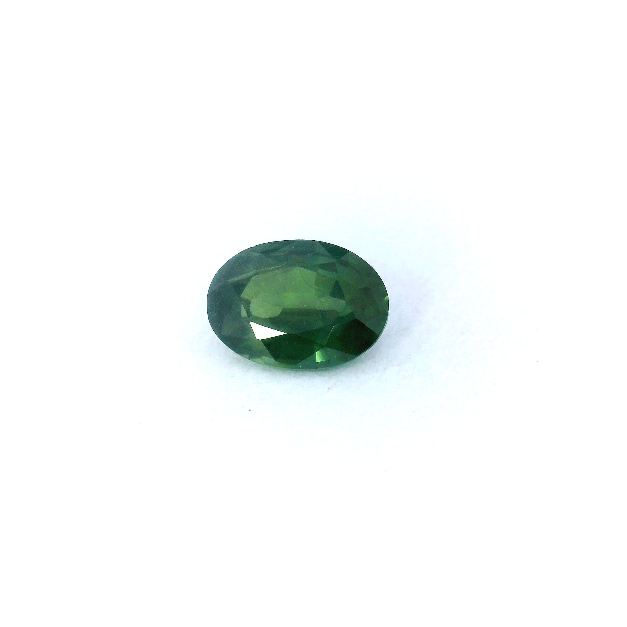 1.07 ct Oval Green Natural Sapphire