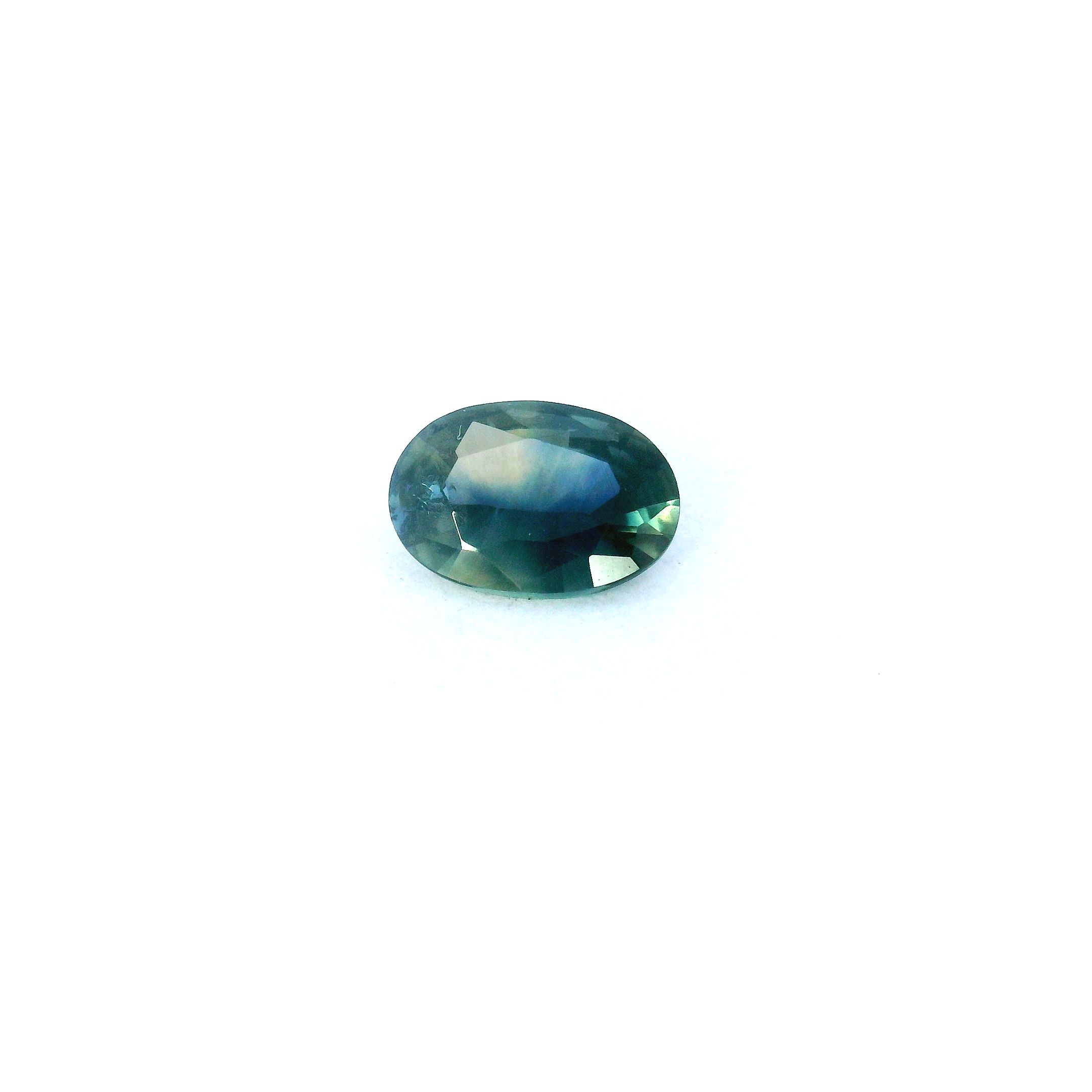 0.67 ct Oval Blue Natural Sapphire