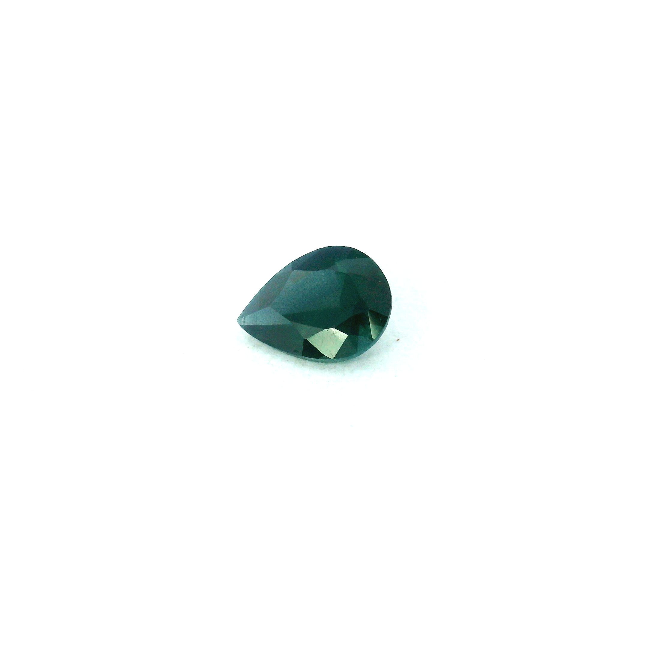 0.55 ct Pear Blue Natural Sapphire