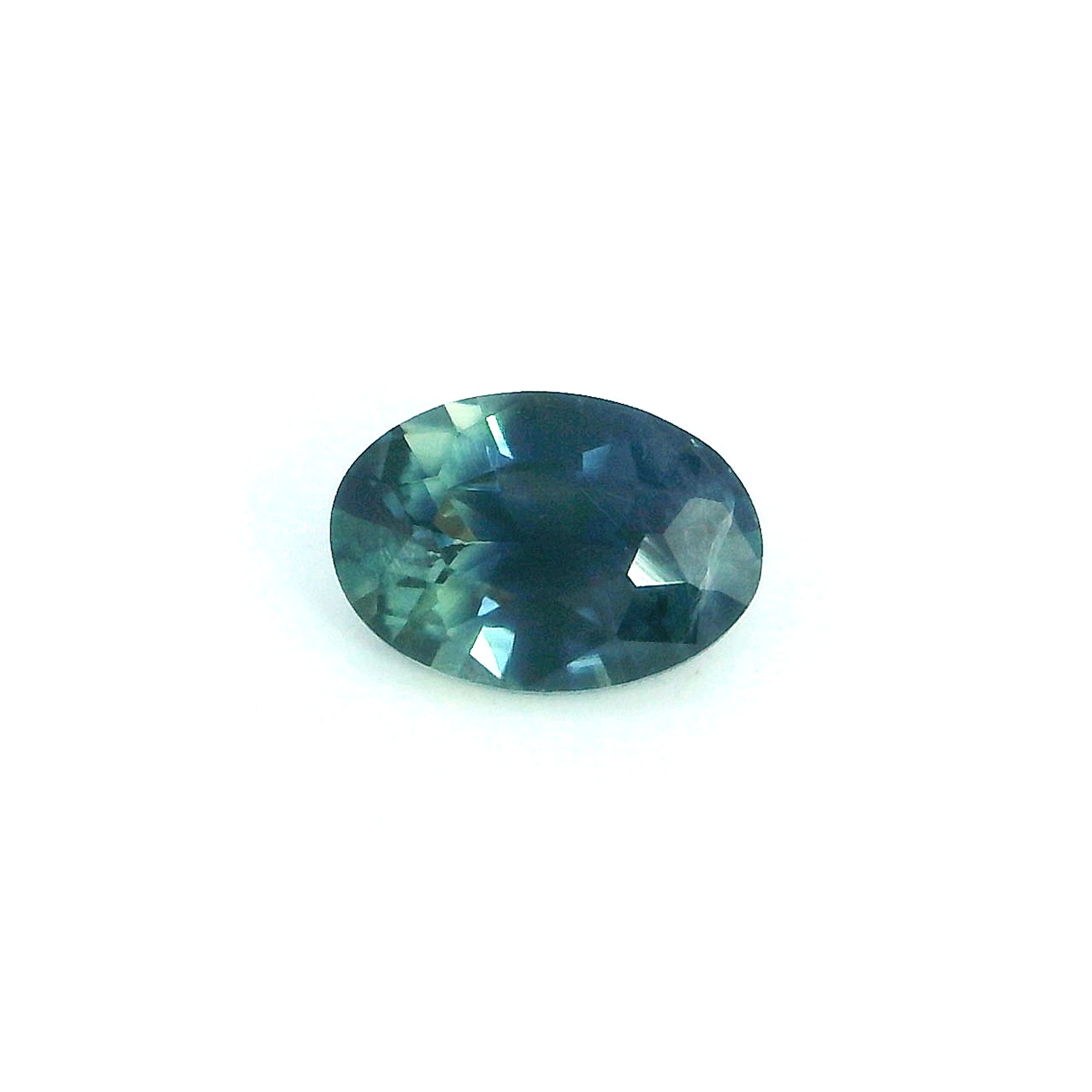 0.69 ct Oval Blue Natural Sapphire