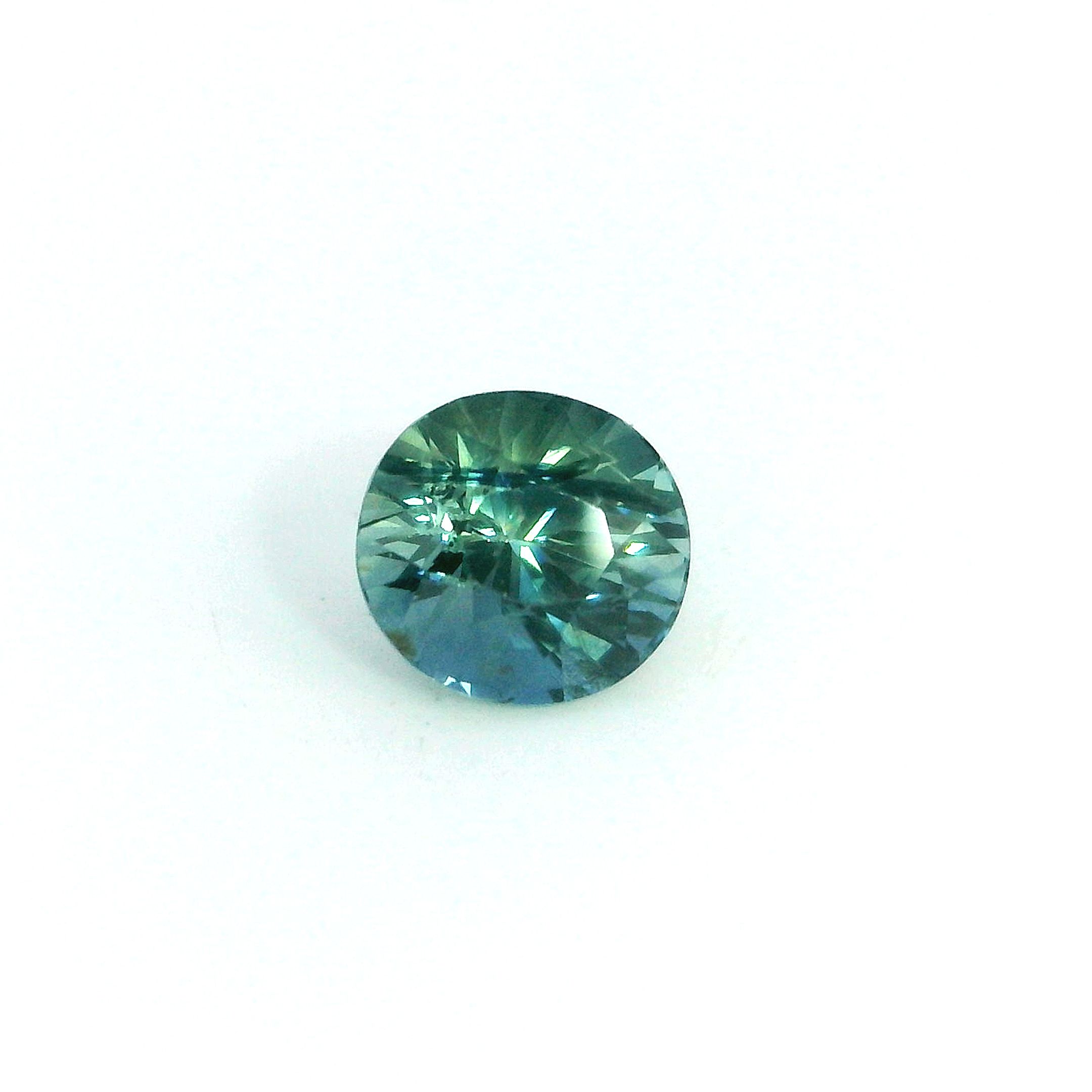 1.12 ct Oval Green Natural Sapphire