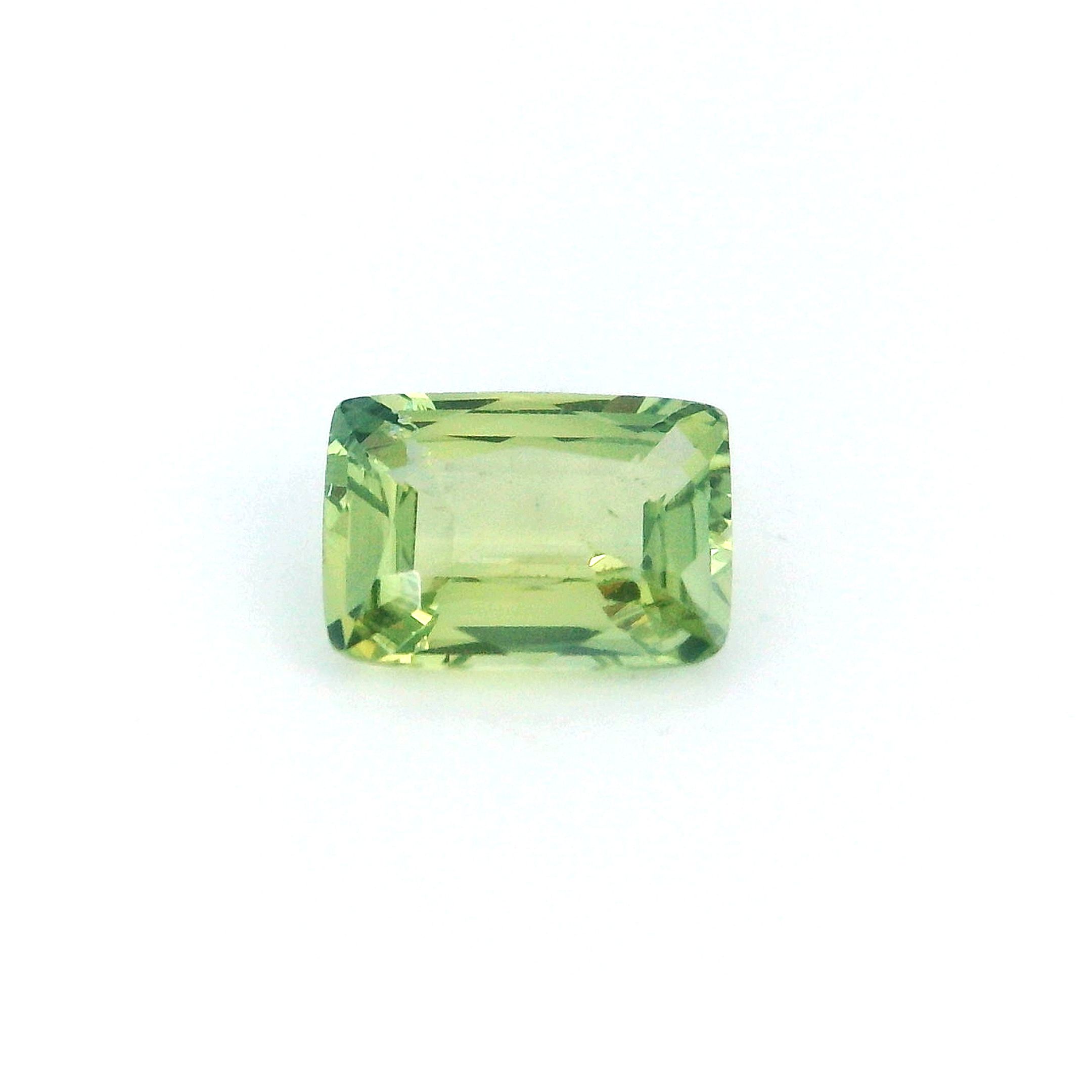 1.07 ct Cushion Green Natural Sapphire