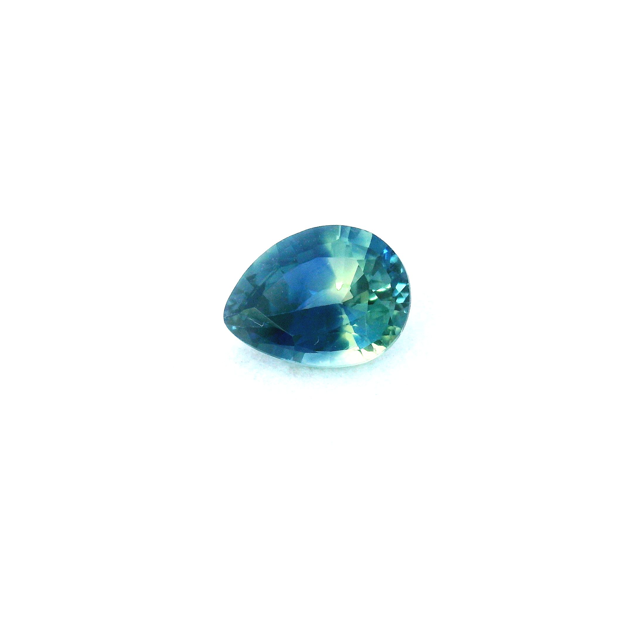 1.24 ct Pear Blue Natural Sapphire