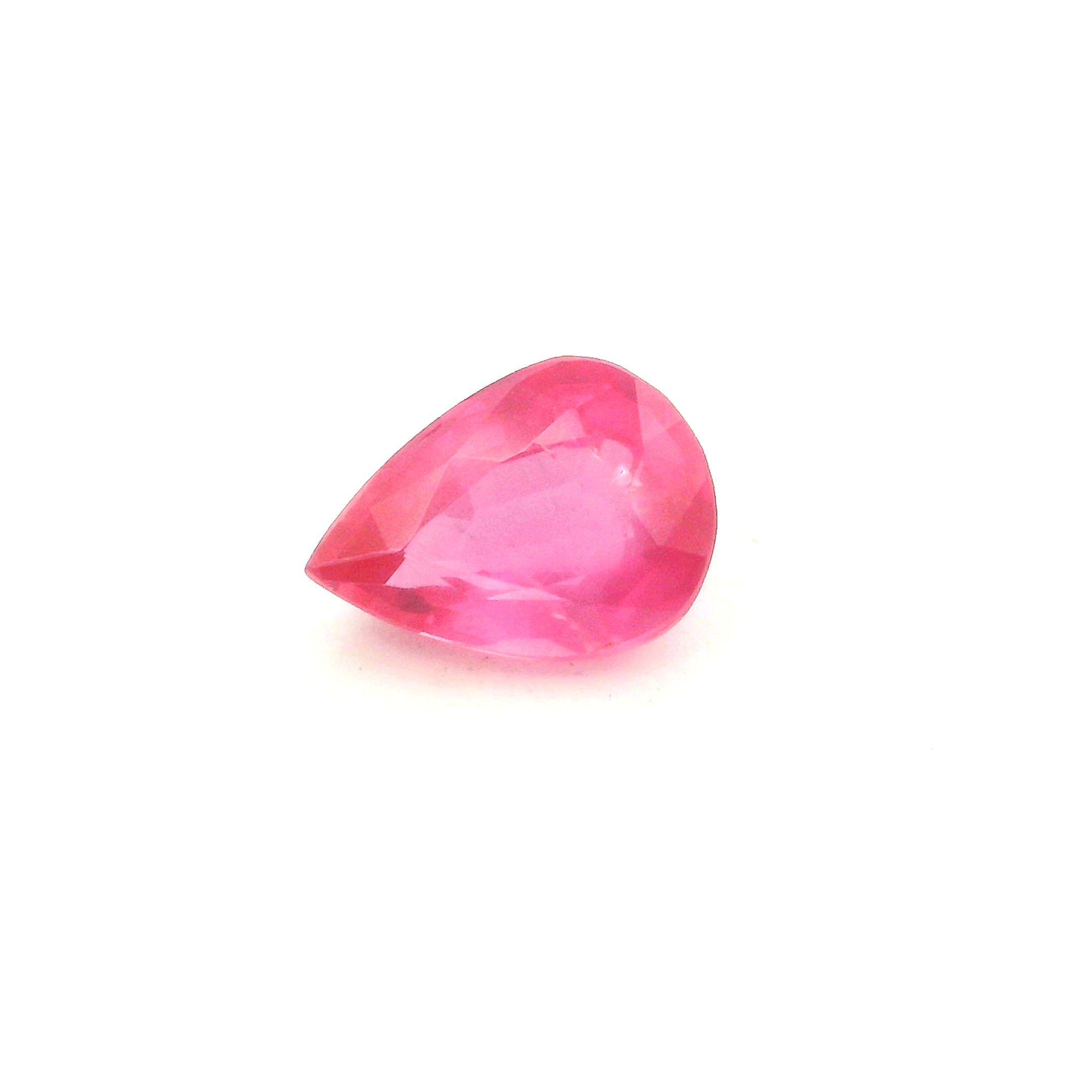 1.03 ct Pear Pink Natural Sapphire