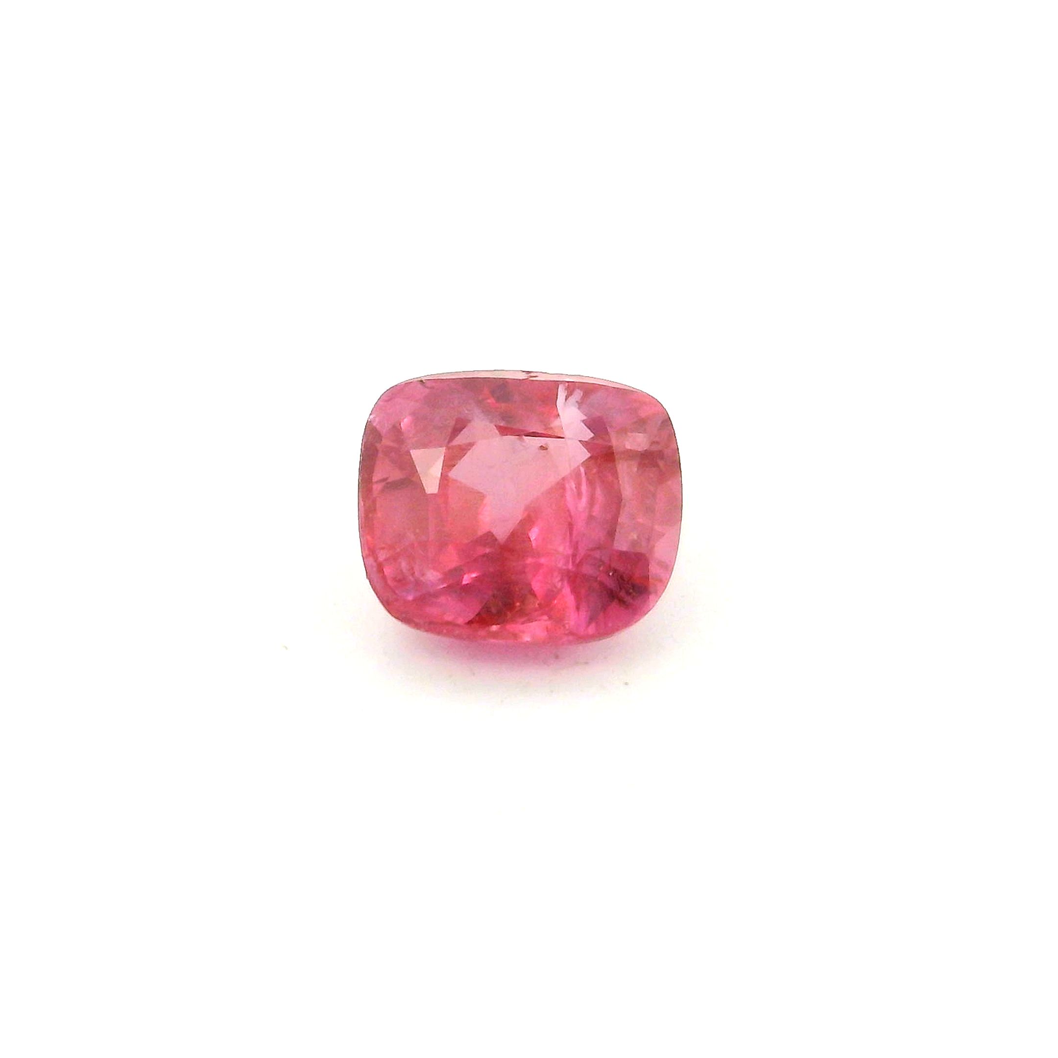 1.07 ct Cushion Pink Natural Sapphire