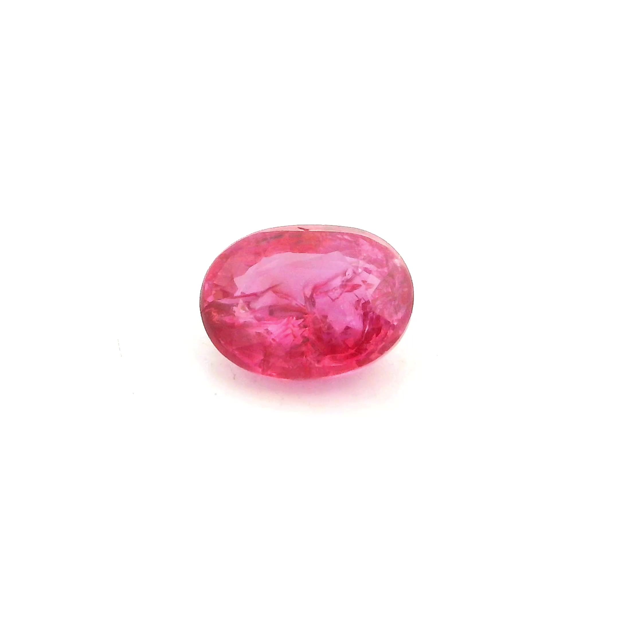 1.01 ct Oval Pink Natural Sapphire