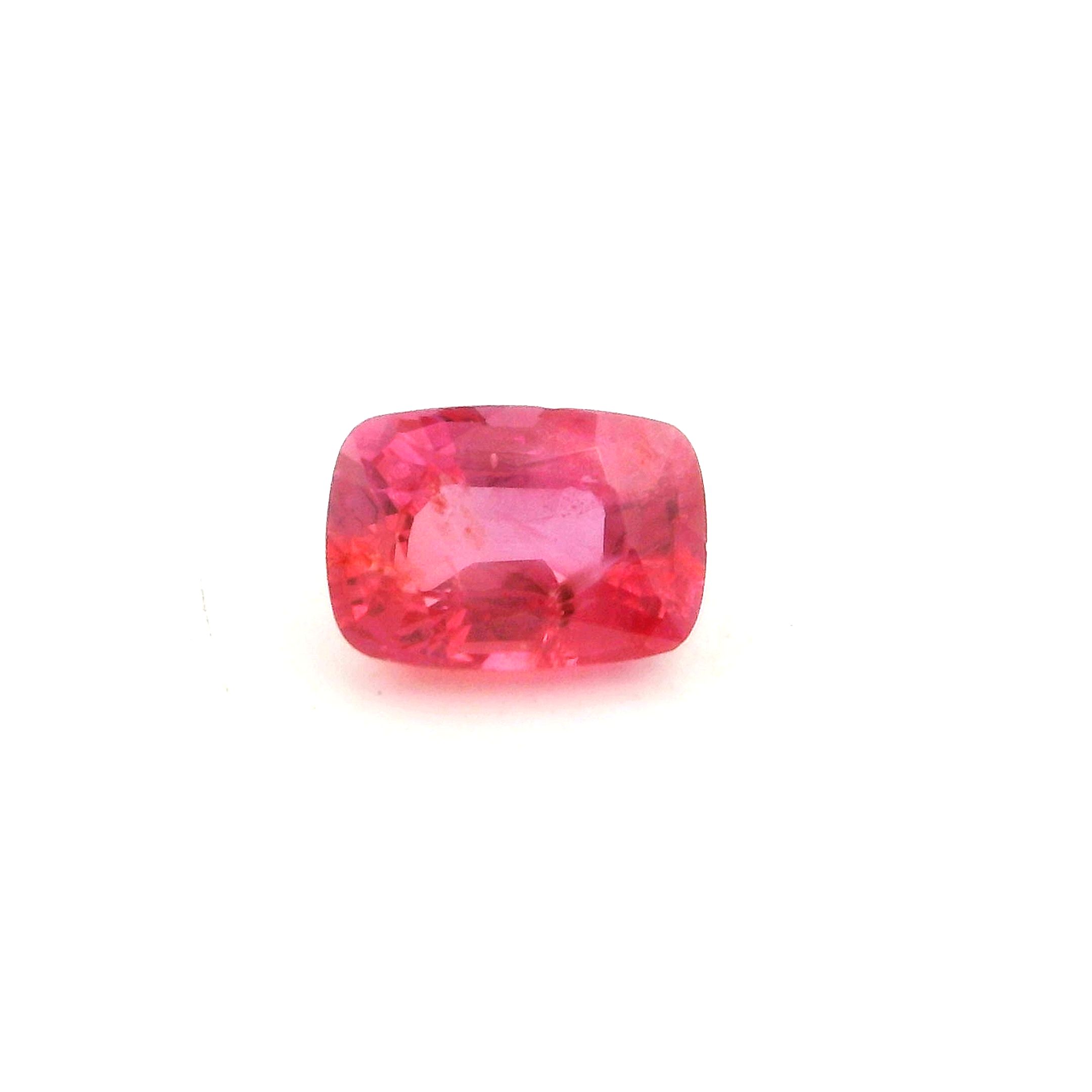 0.93 ct Cushion Pink Natural Sapphire