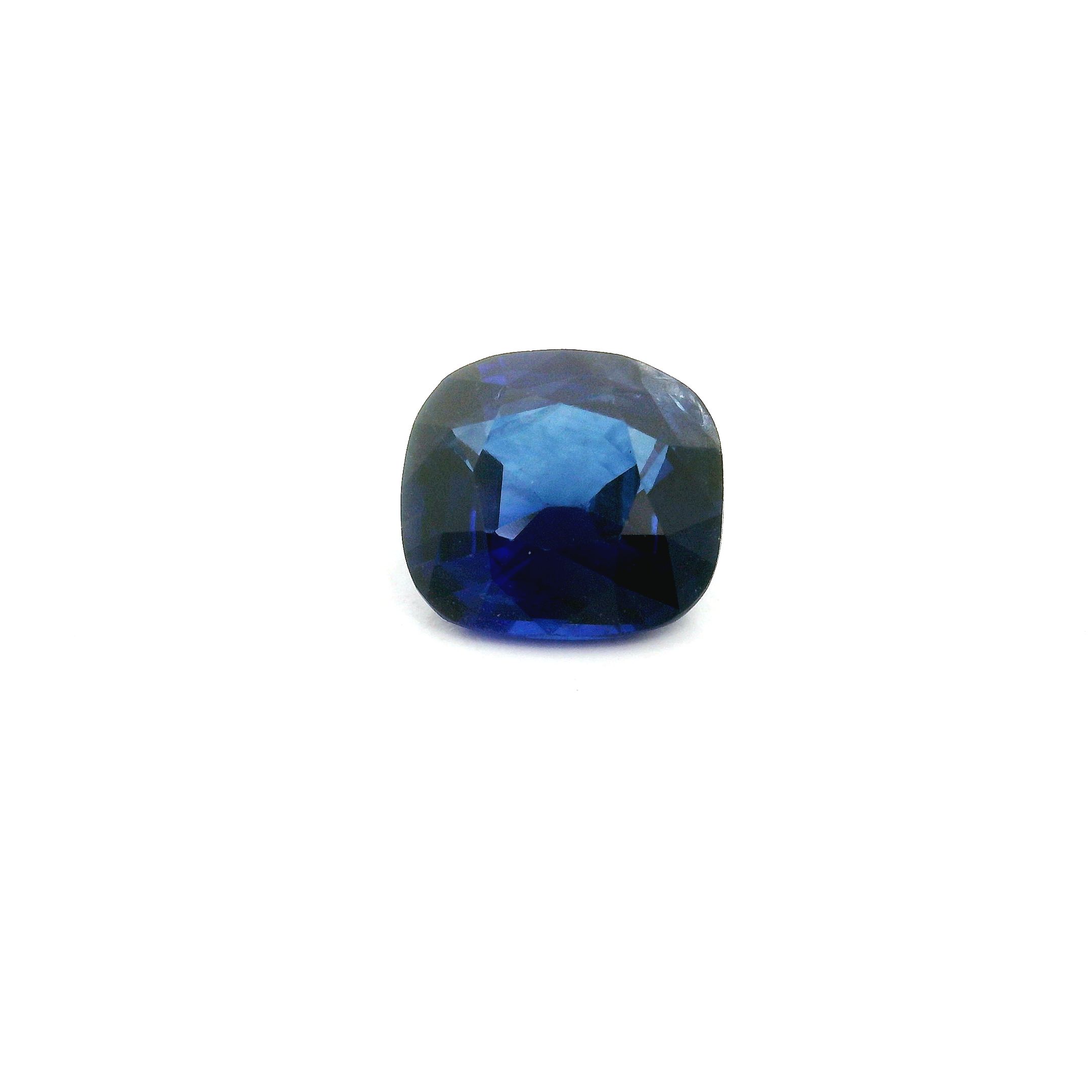 1.80 ct Cushion Blue Natural Sapphire