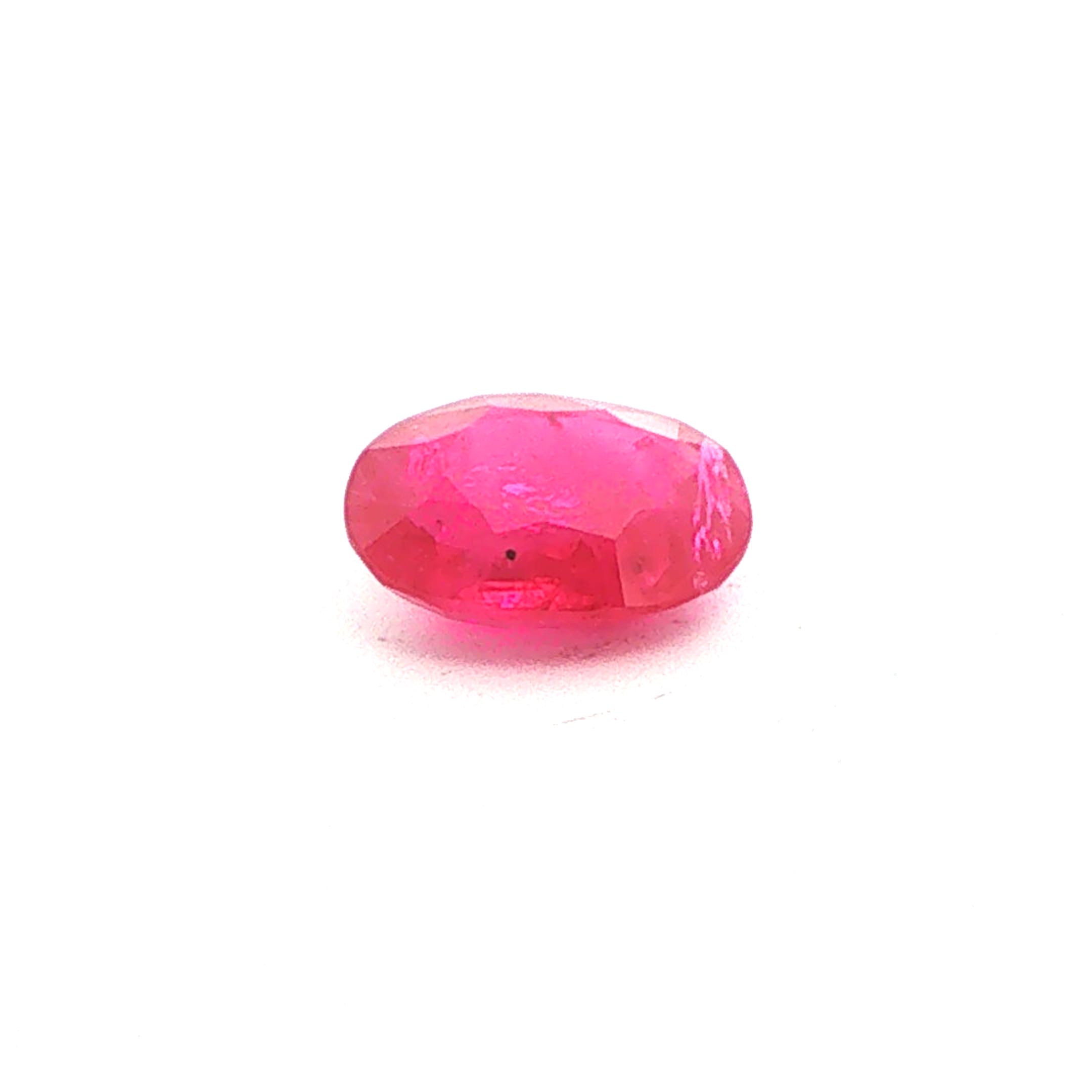 2.72 ct Oval Red Natural Ruby