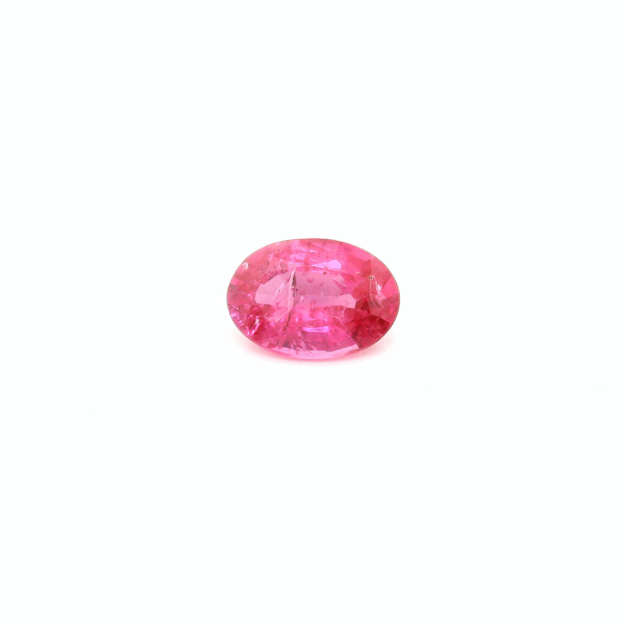 0.82 ct Oval Pink Natural Sapphire