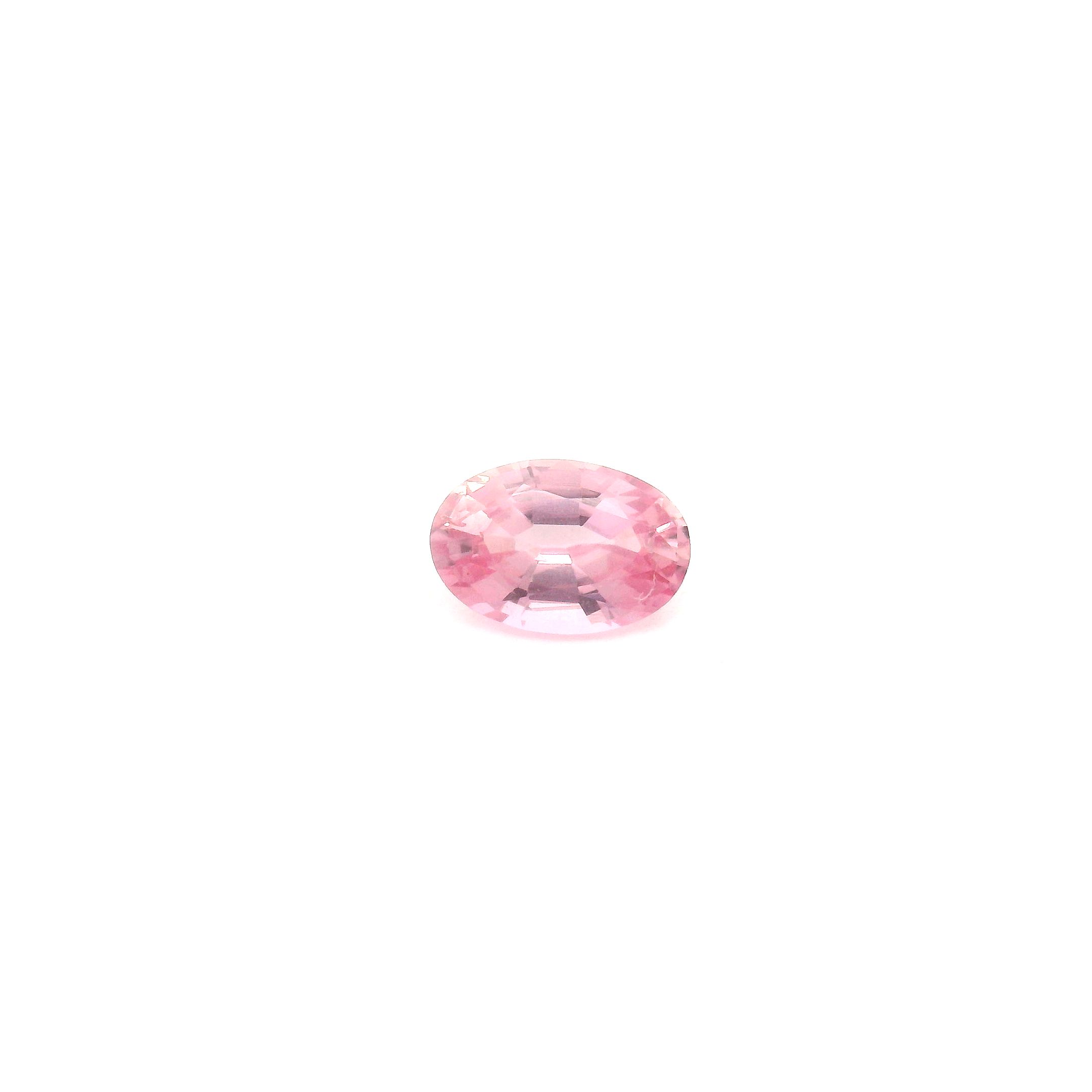 0.56 ct Oval Pink Natural Sapphire