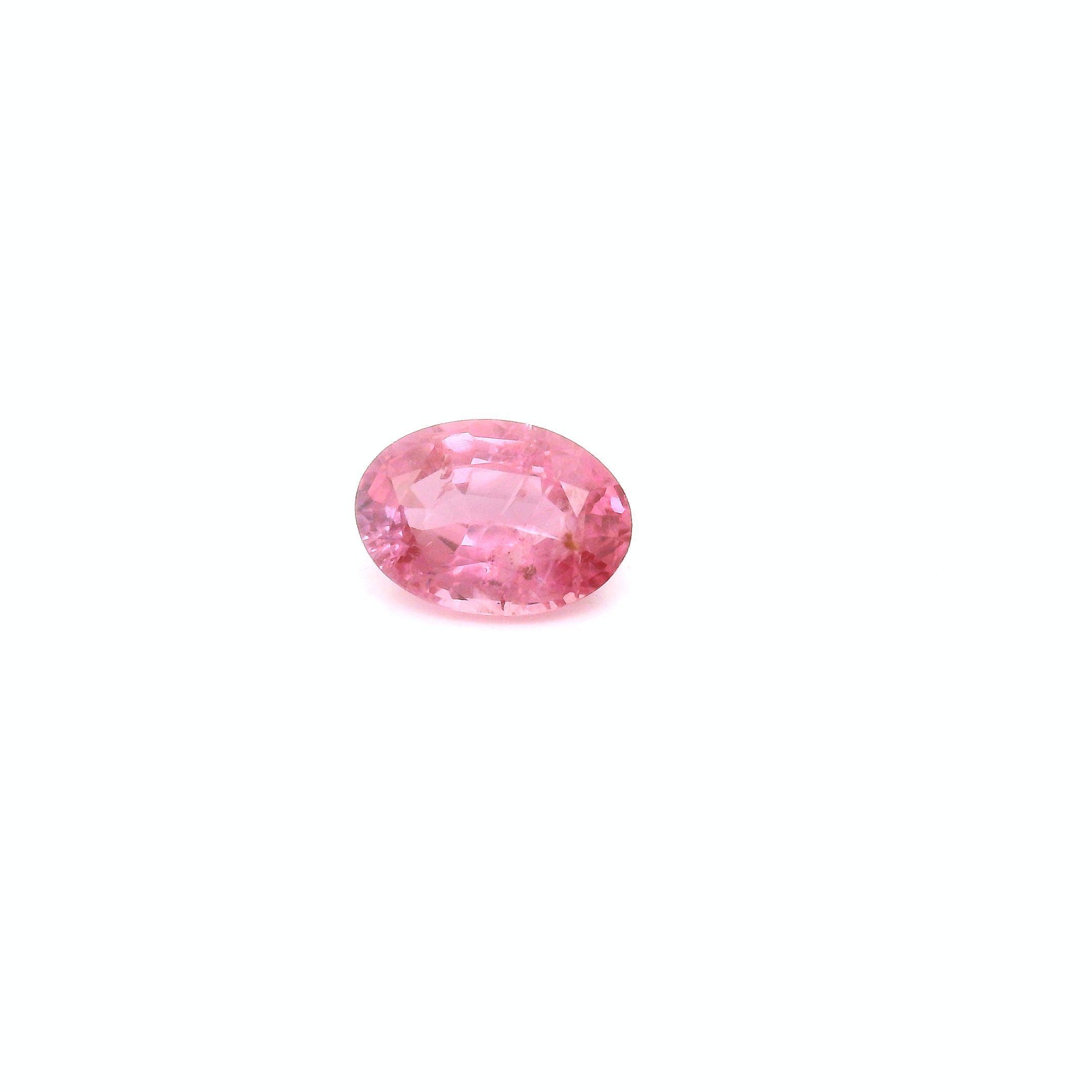 0.73 ct Oval Pink Natural Sapphire