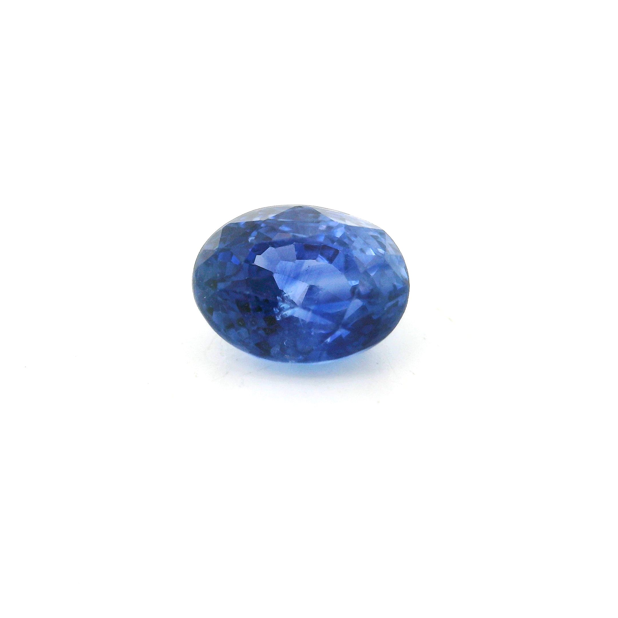 2.12 ct Oval Blue Natural Sapphire
