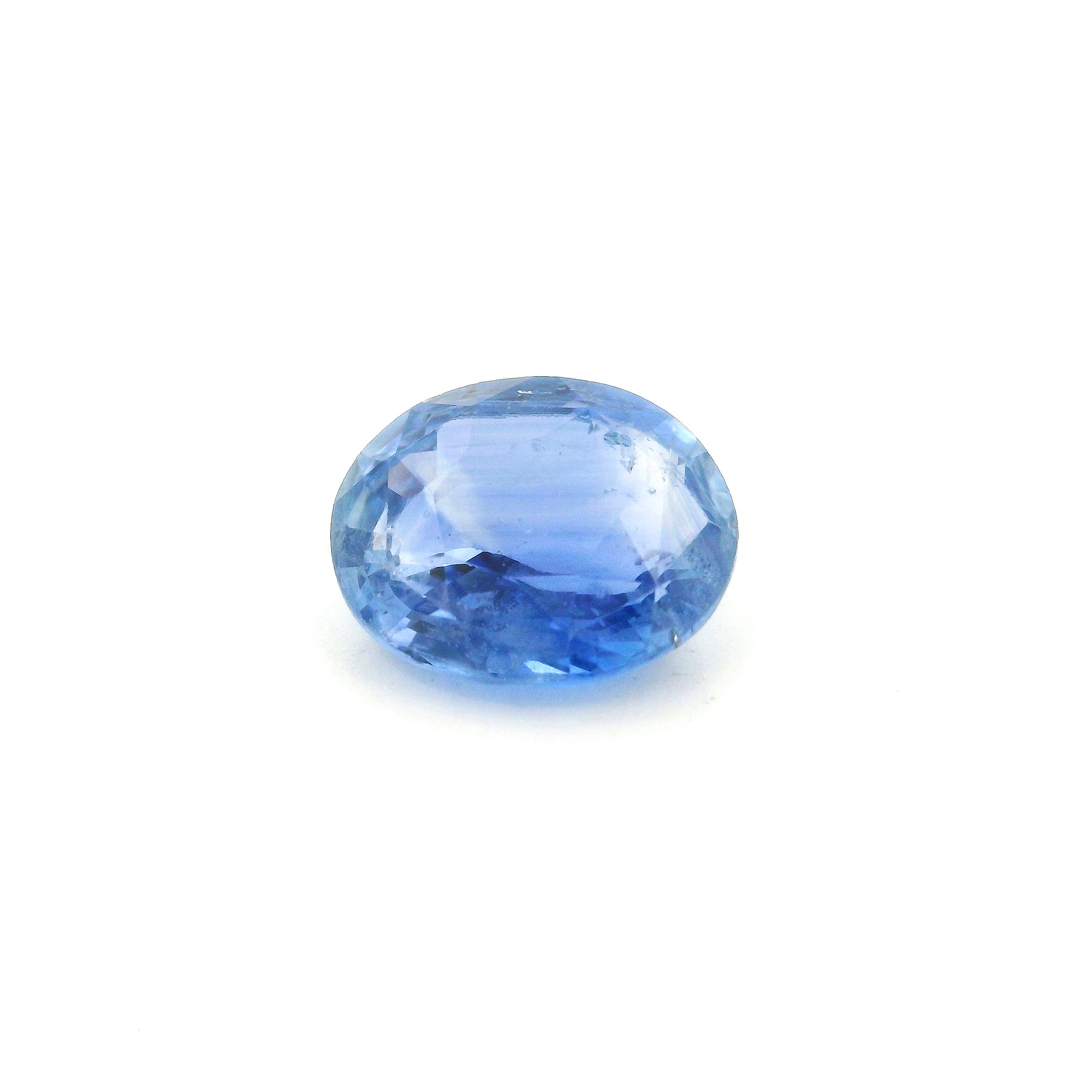 2.18 ct Oval Blue Natural Sapphire