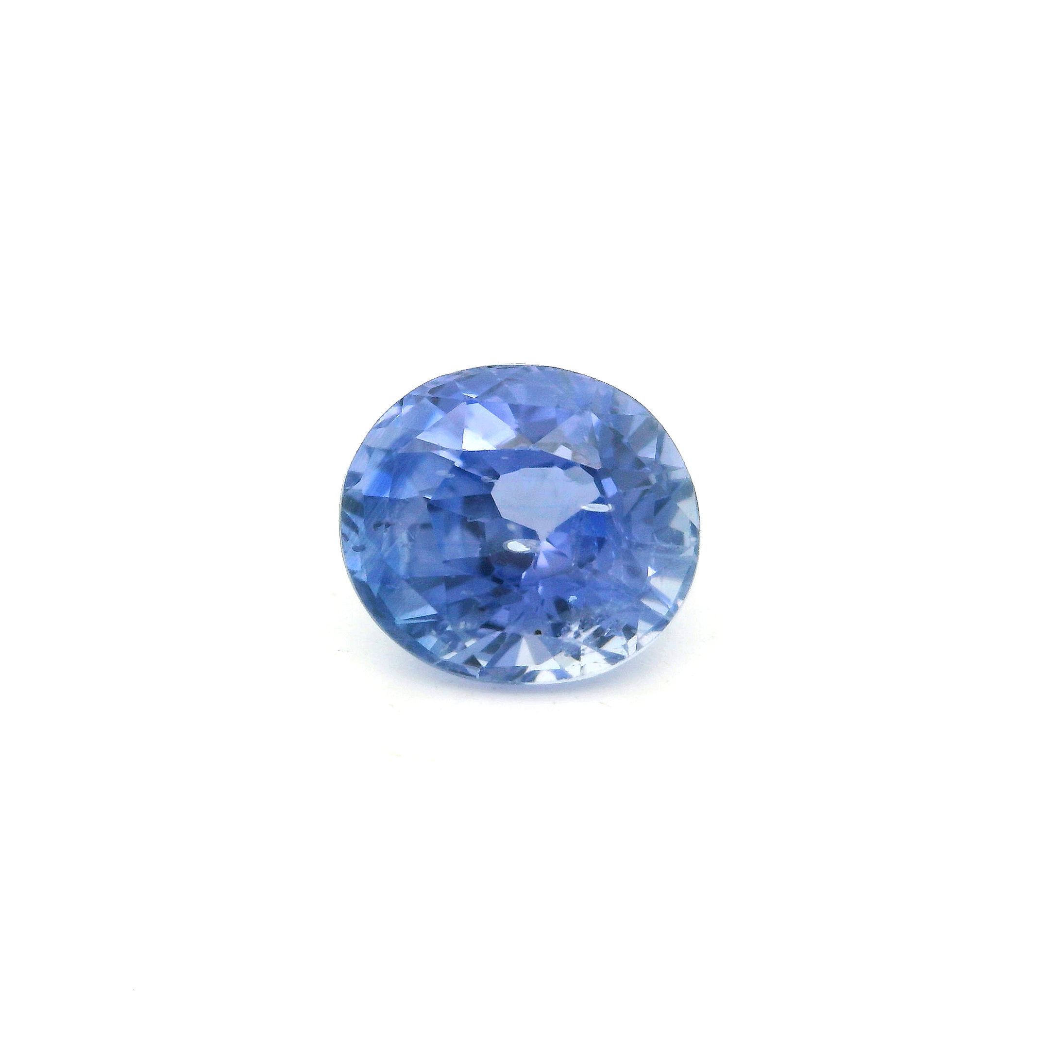 2.15 ct Oval Blue Natural Sapphire
