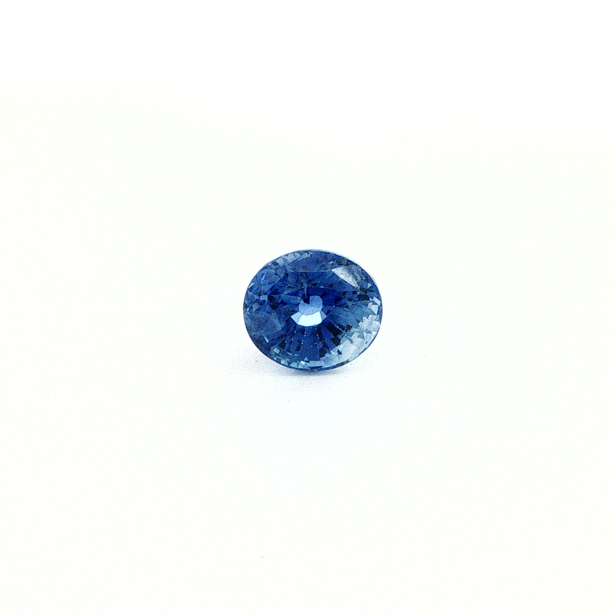 7.55 ct Oval Blue Natural Sapphire
