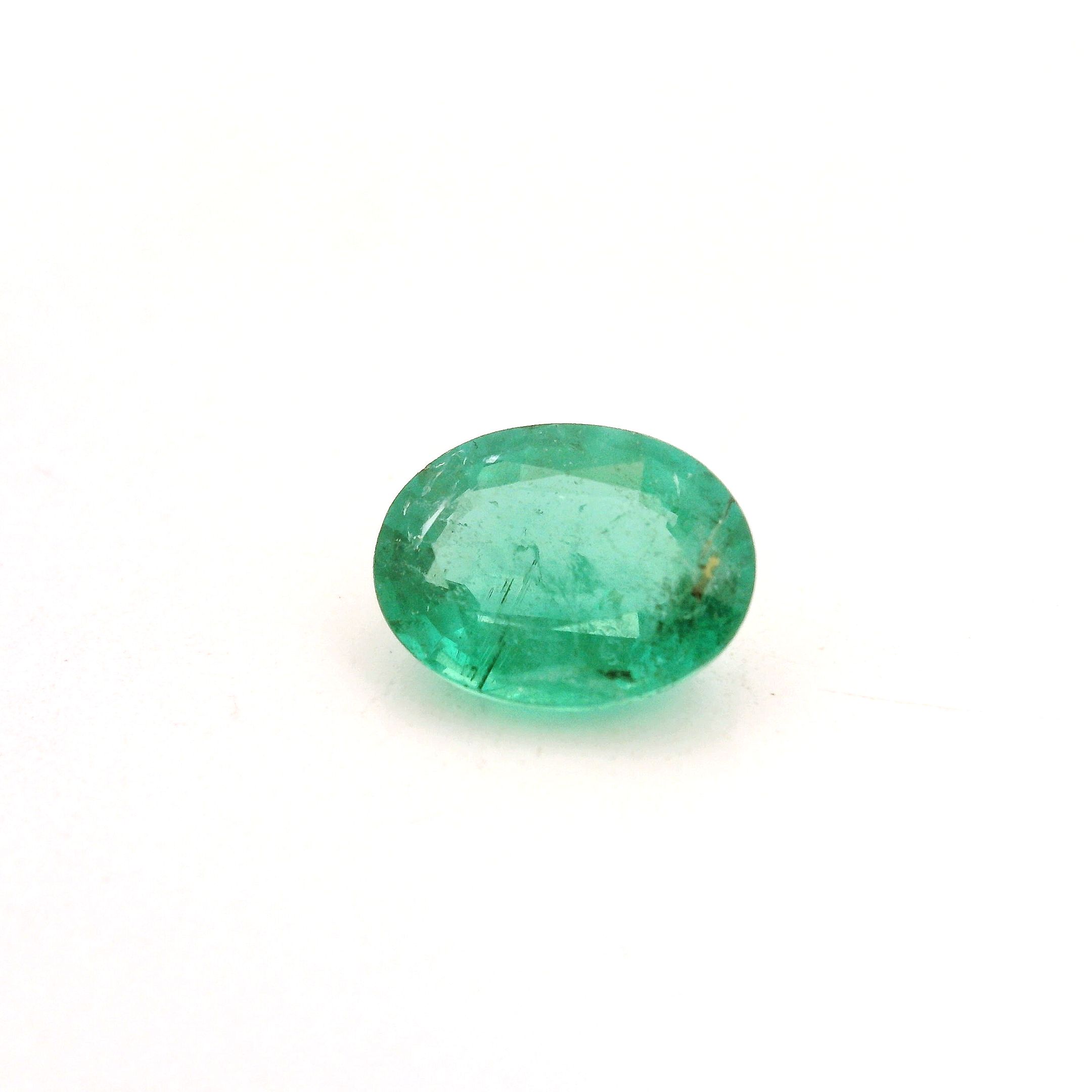 1.60 ct Oval Green Natural Emerald