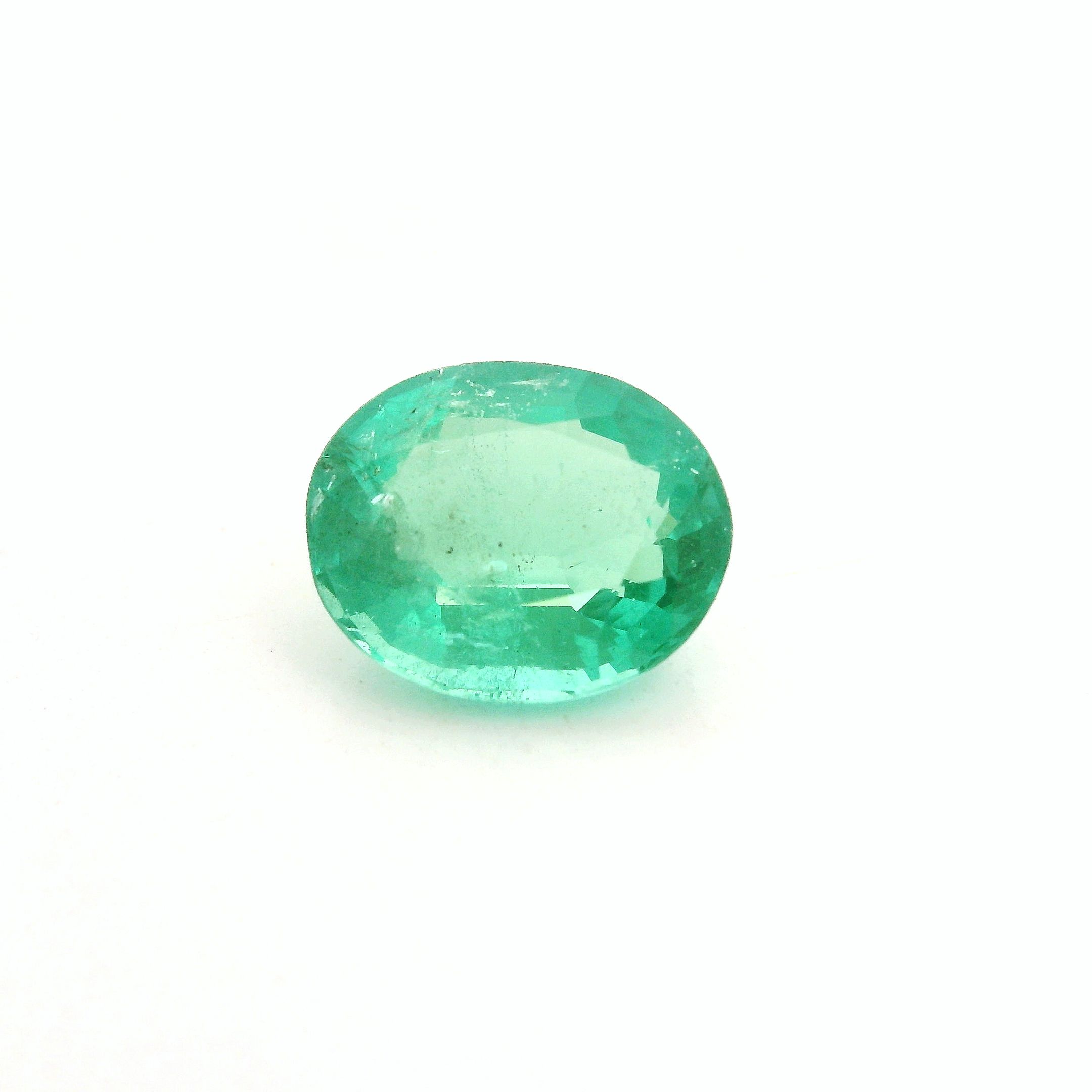 2.53 ct Oval Green Natural Emerald