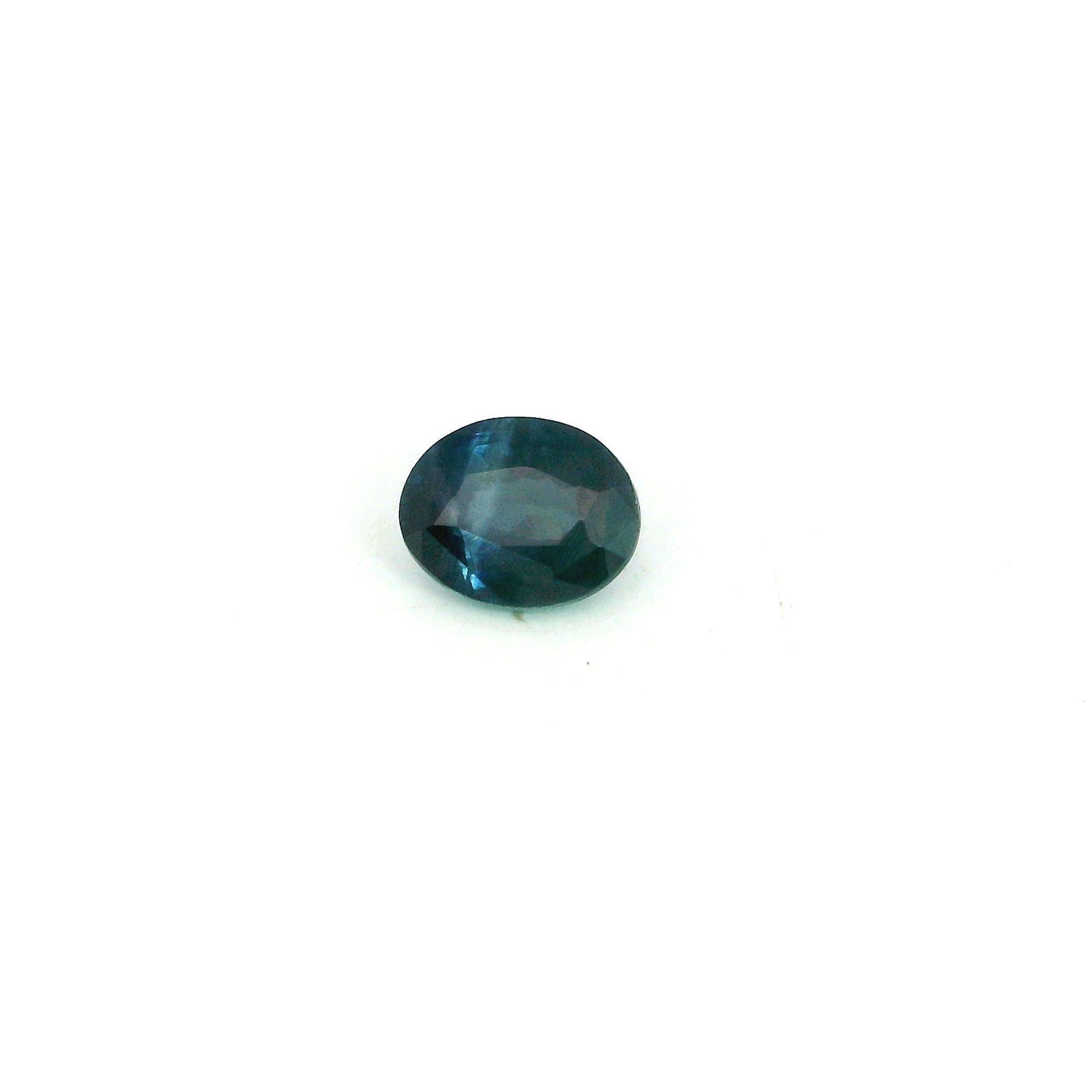 0.52 ct Oval Blue Natural Sapphire