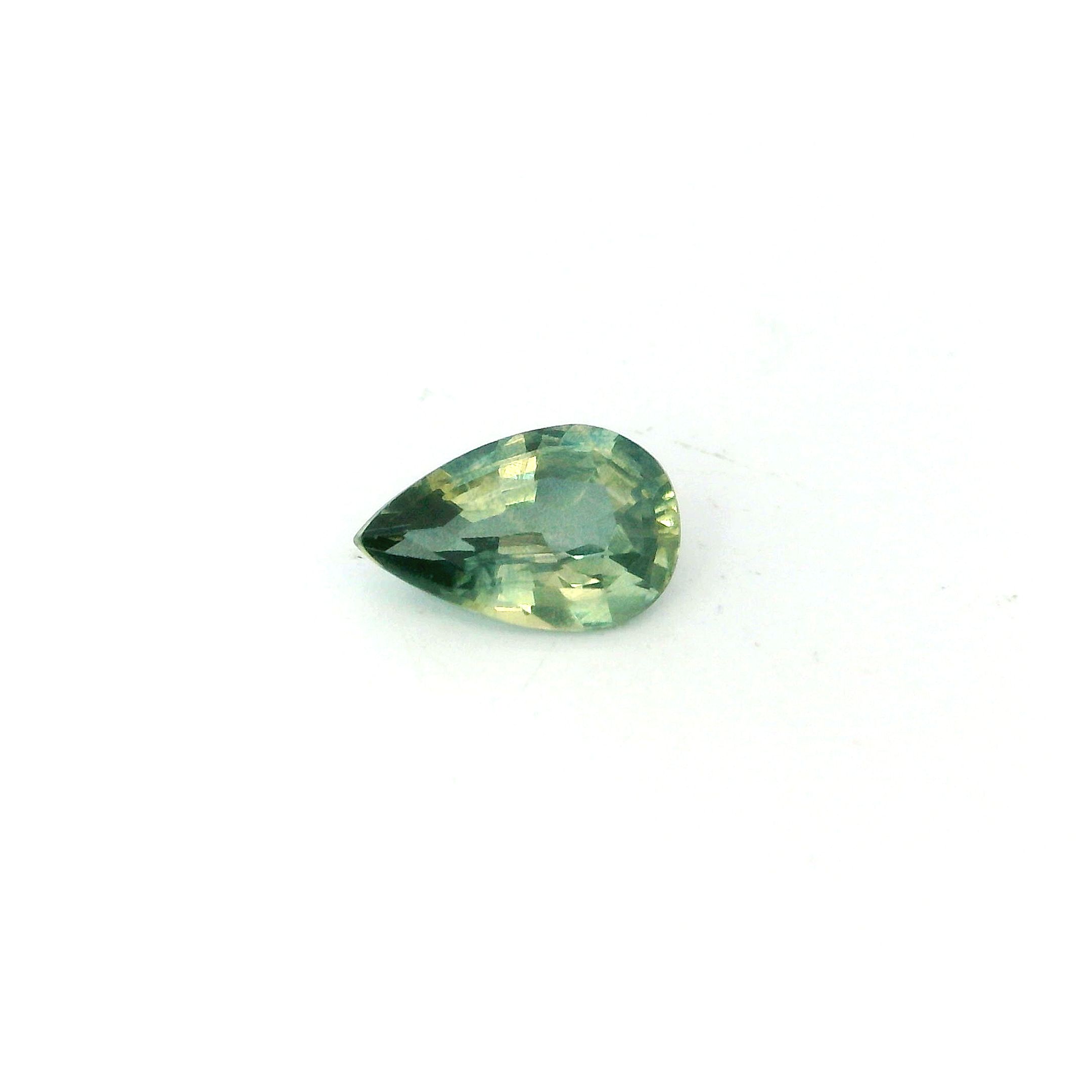 0.58 ct Pear Blue Natural Sapphire