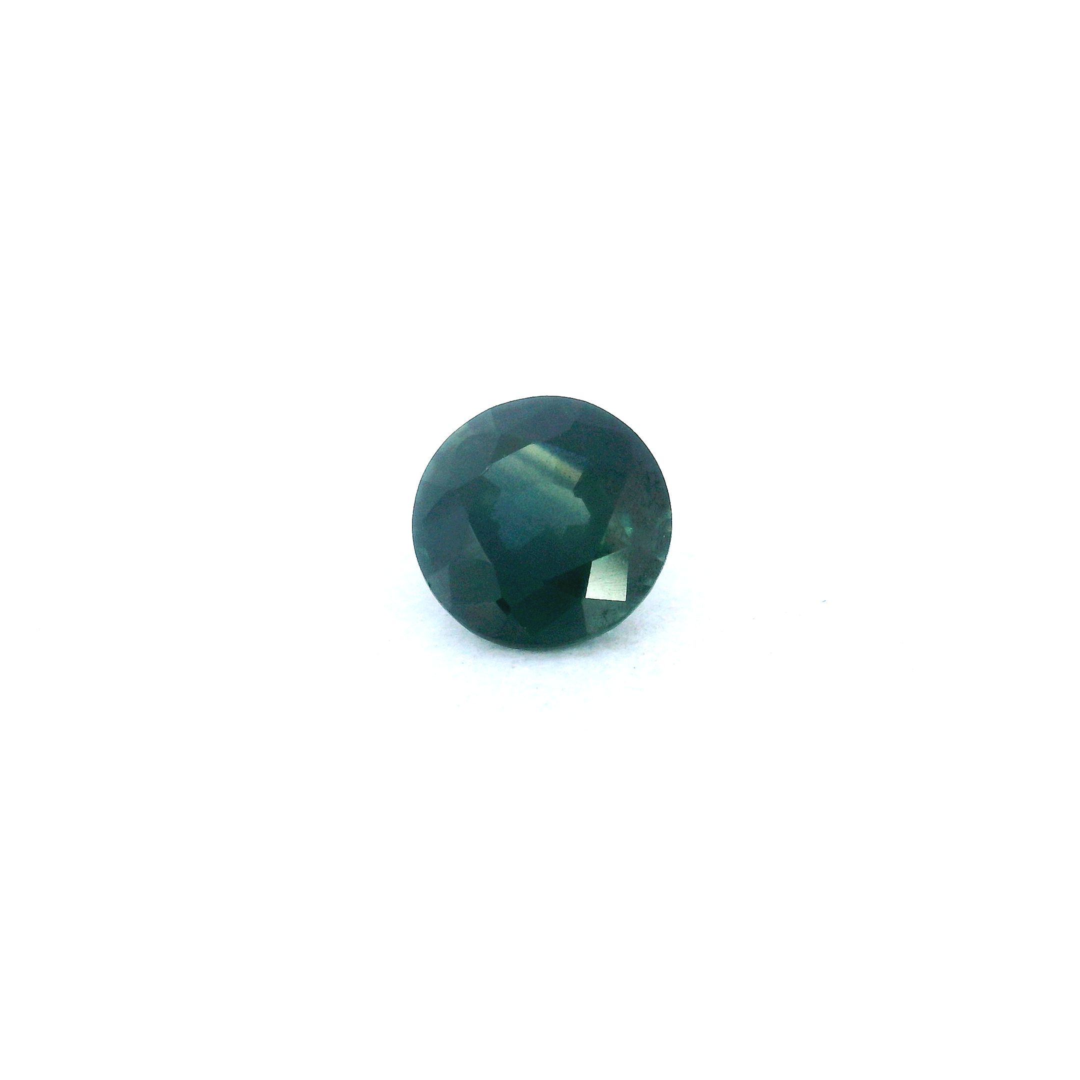 0.75 ct Round Blue Natural Sapphire