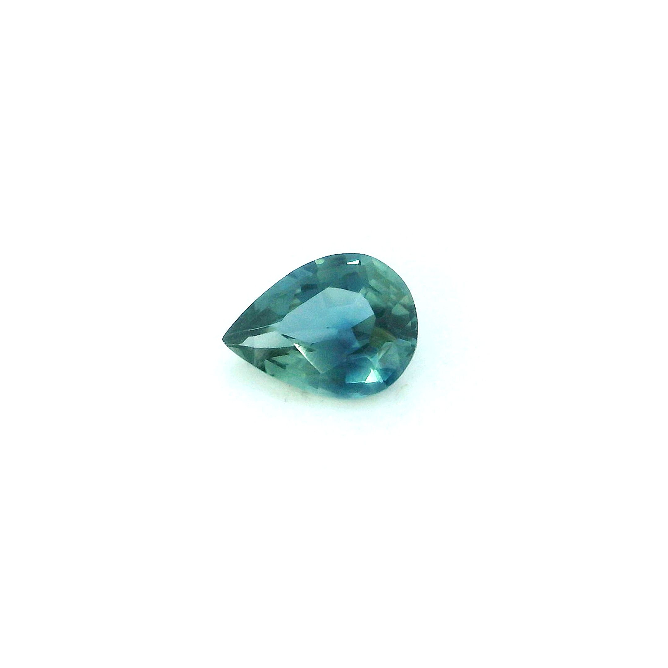 0.56 ct Pear Blue Natural Sapphire
