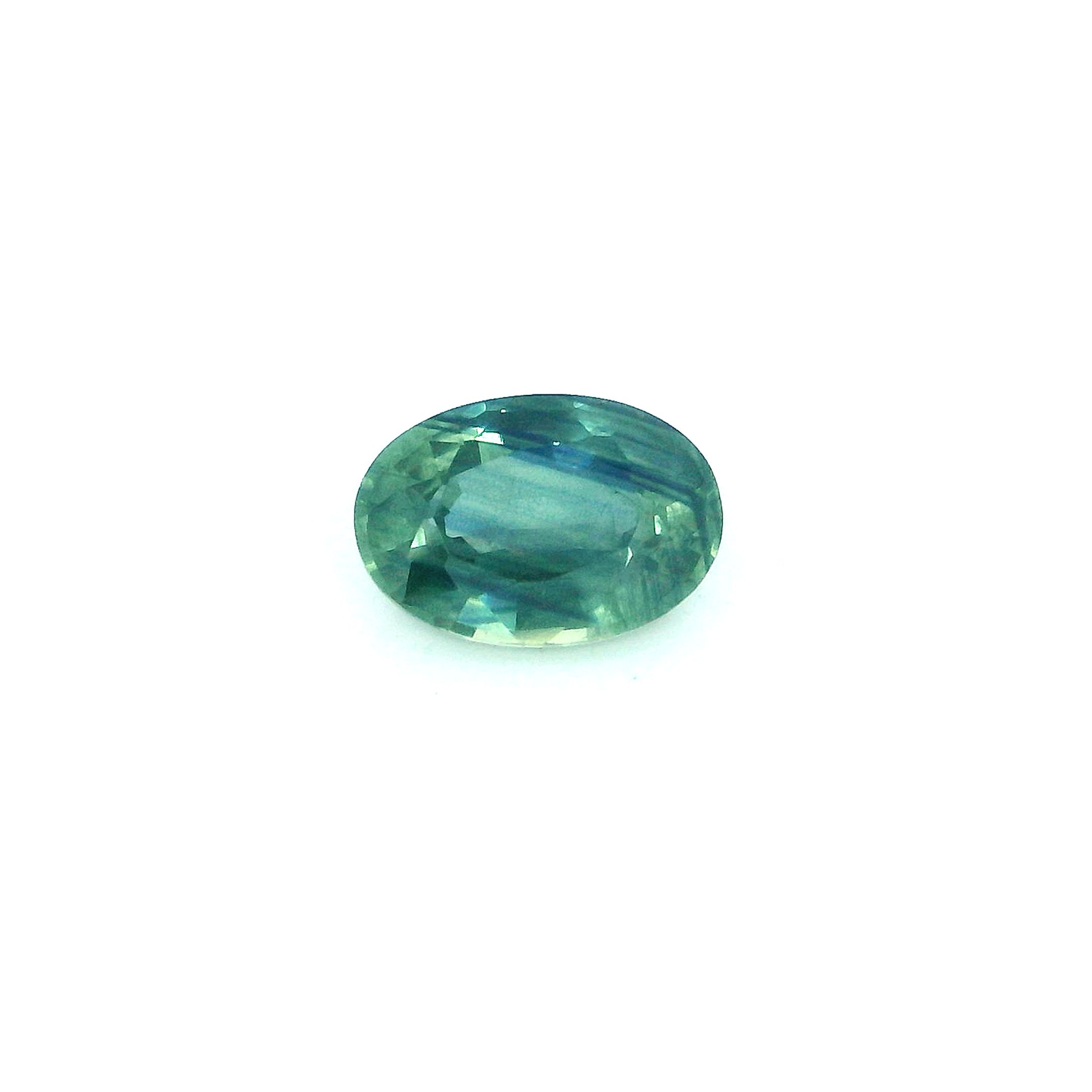0.76 ct Oval Blue Natural Sapphire