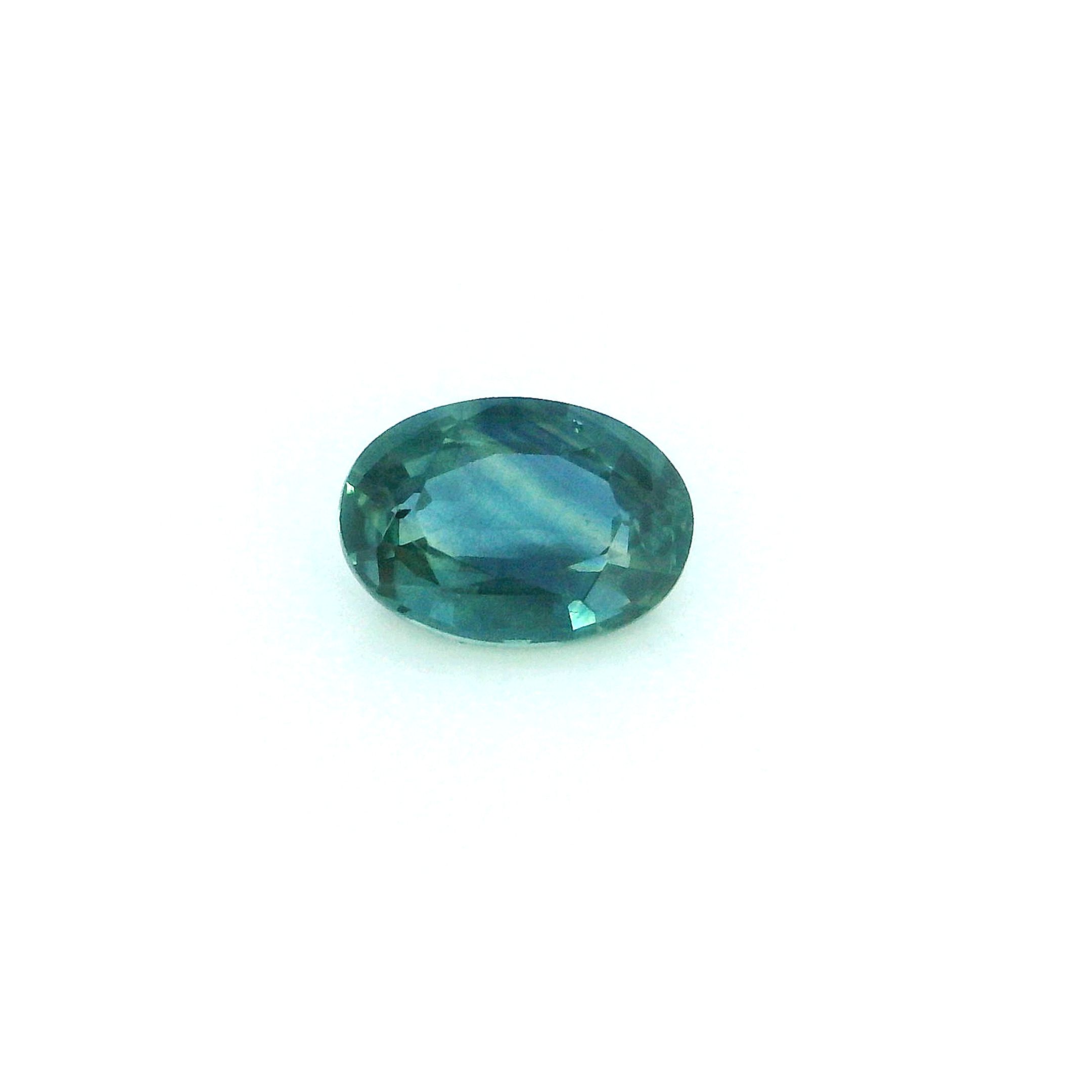 0.75 ct Oval Blue Natural Sapphire
