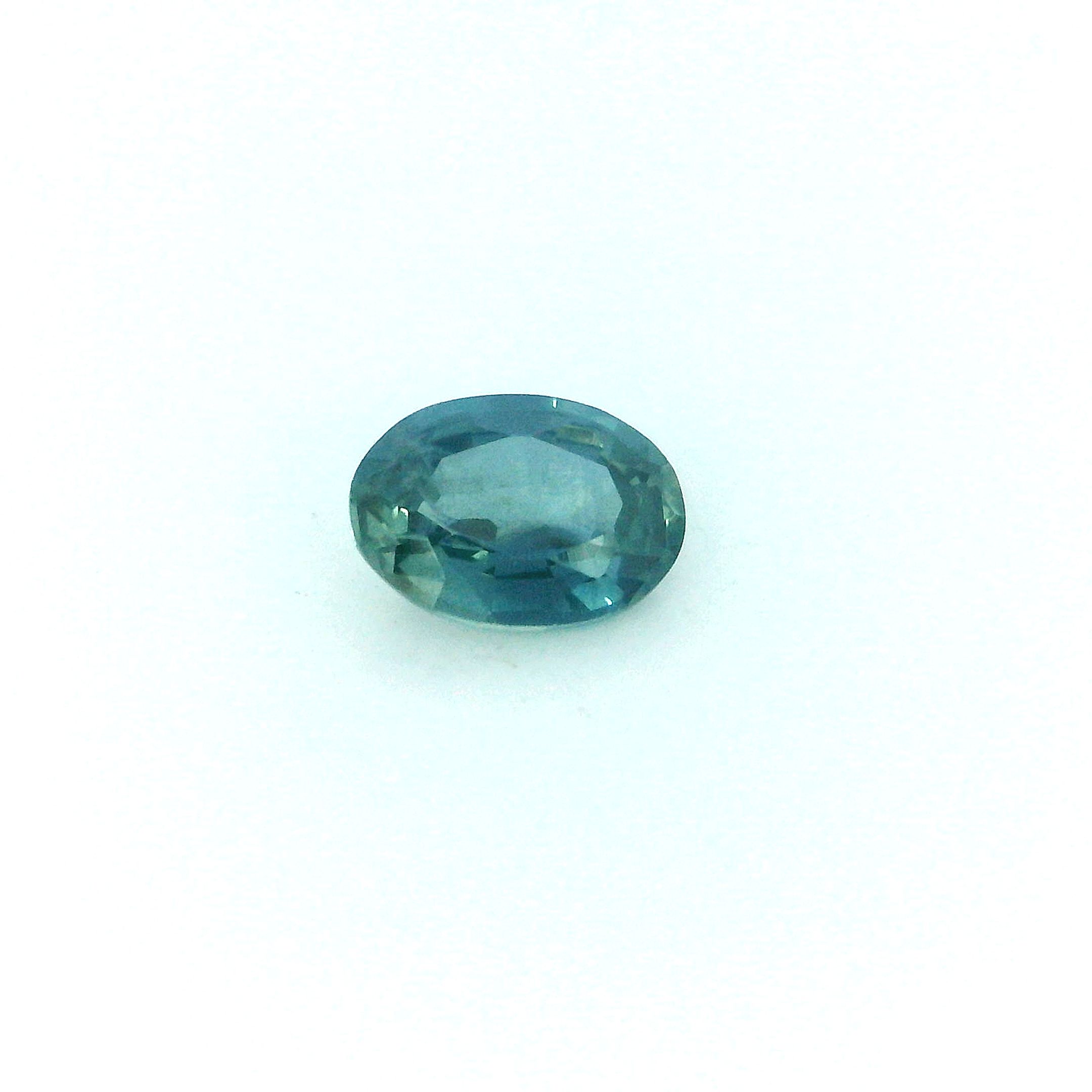 0.61 ct Oval Blue Natural Sapphire