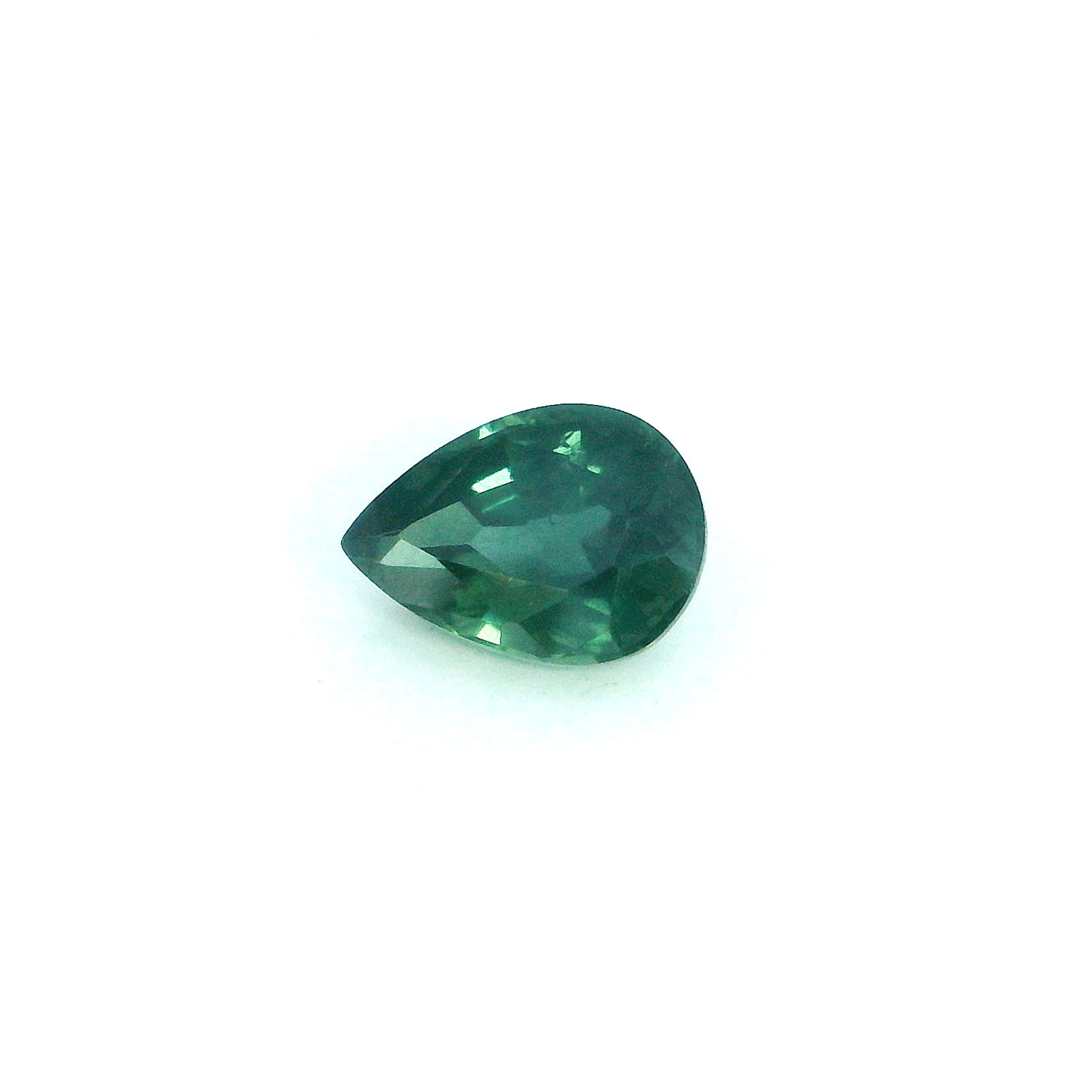 0.90 ct Pear Blue Natural Sapphire