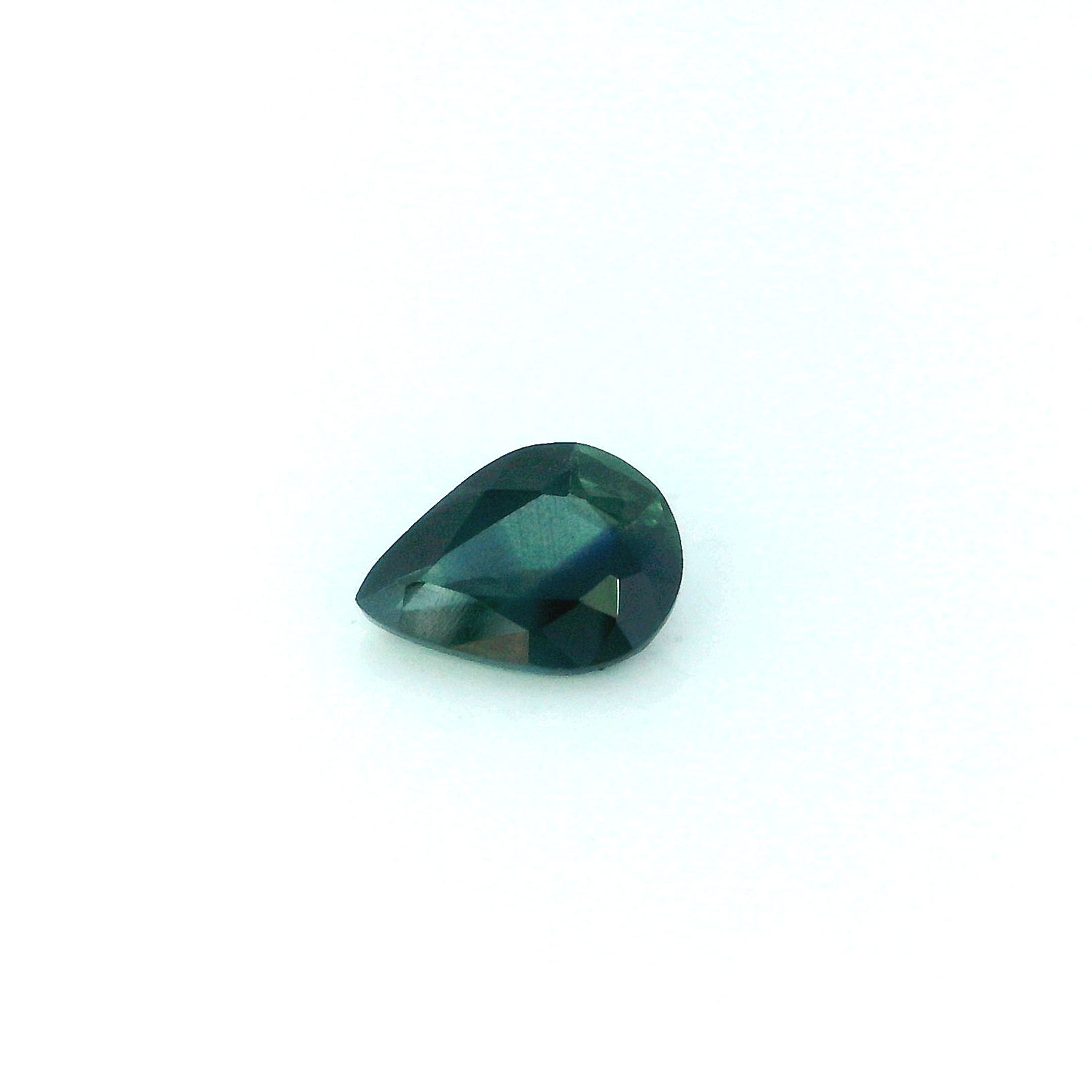 0.53 ct Pear Blue Natural Sapphire