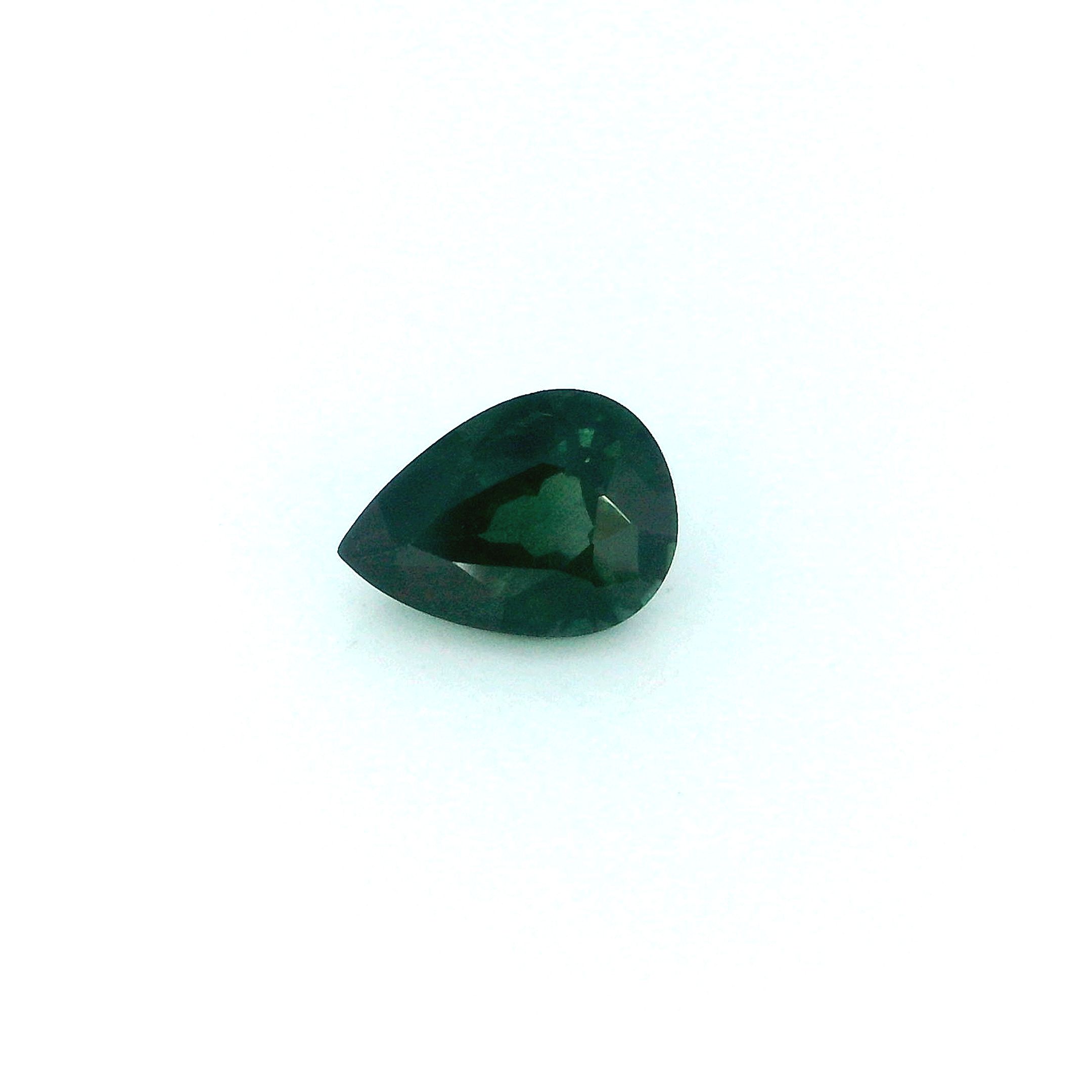 0.74 ct Pear Blue Natural Sapphire